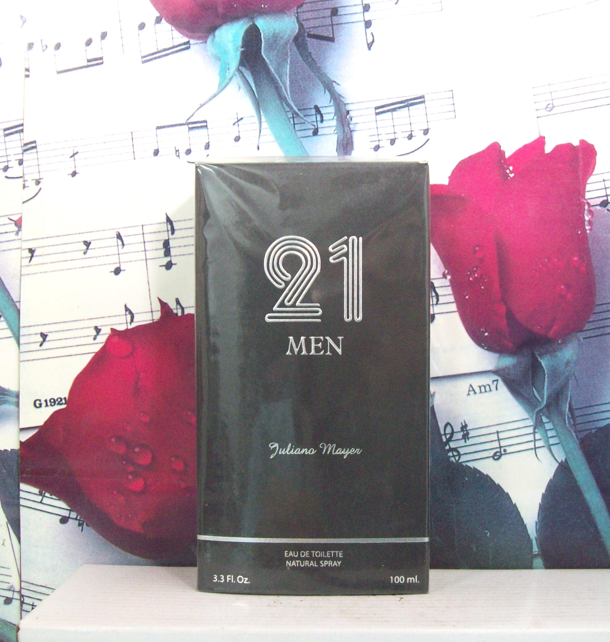 21 Men by Juliano Mayer is an elegant men's perfume with sweet musky notes with hint of citrus