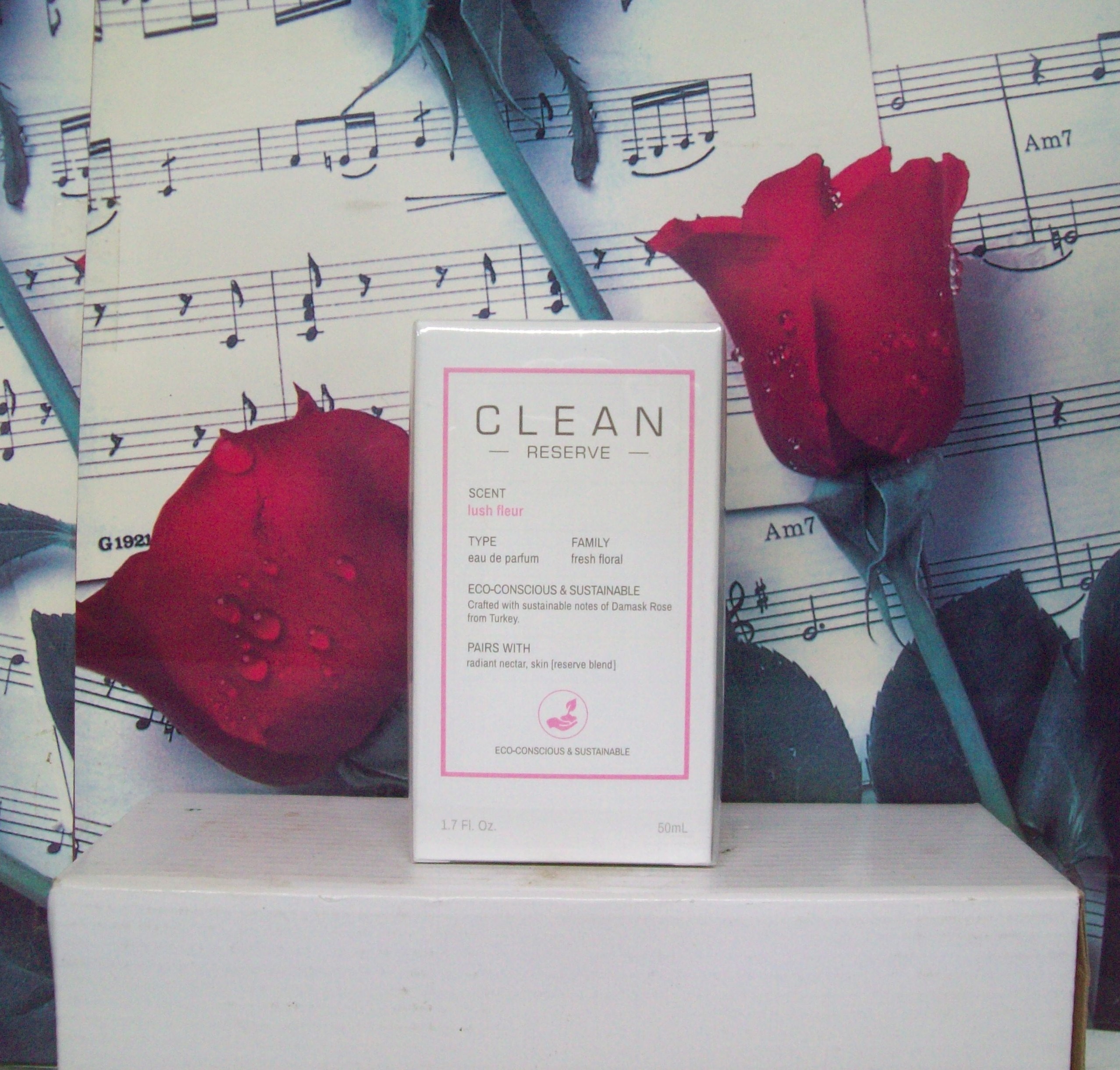 Lush Fleur by Clean 1.7 OZ EDP Spray bottle