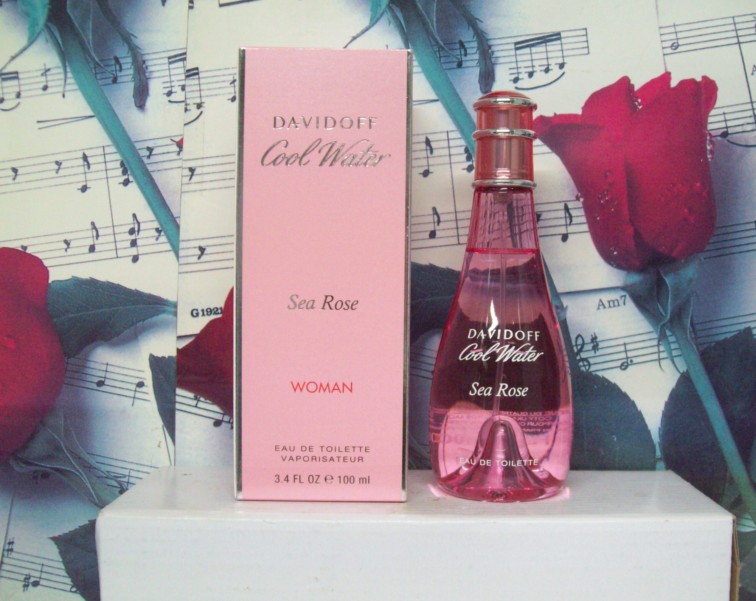 Davidoff Cool Water Sea Rose Woman 3.4 OZ EDT Spray bottle