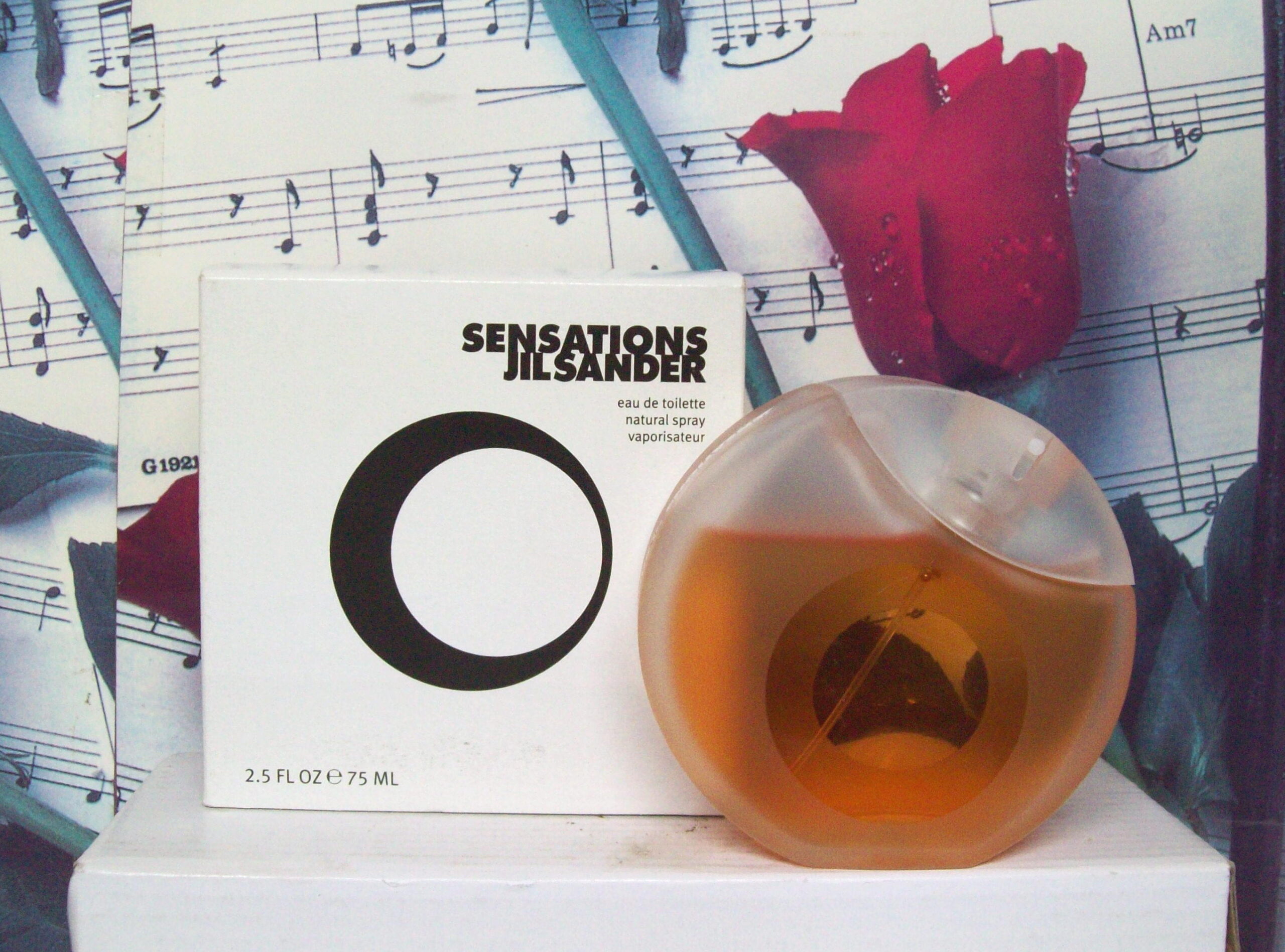 Jil Sander Sensations EDT Spray 2.5 OZ bottle