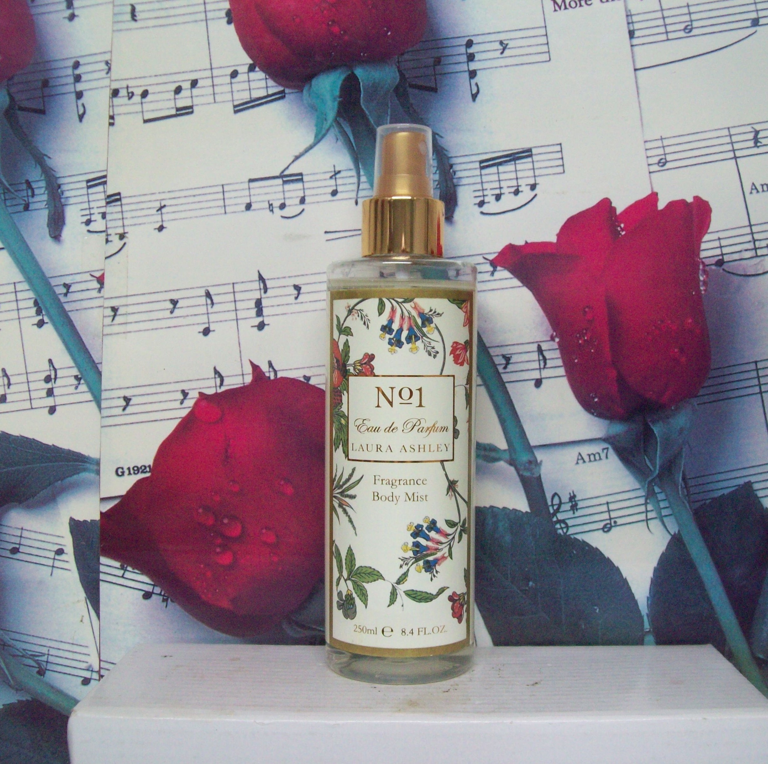 Laura Ashley No.1 Fragrance Body Mist 8.4 OZ bottle