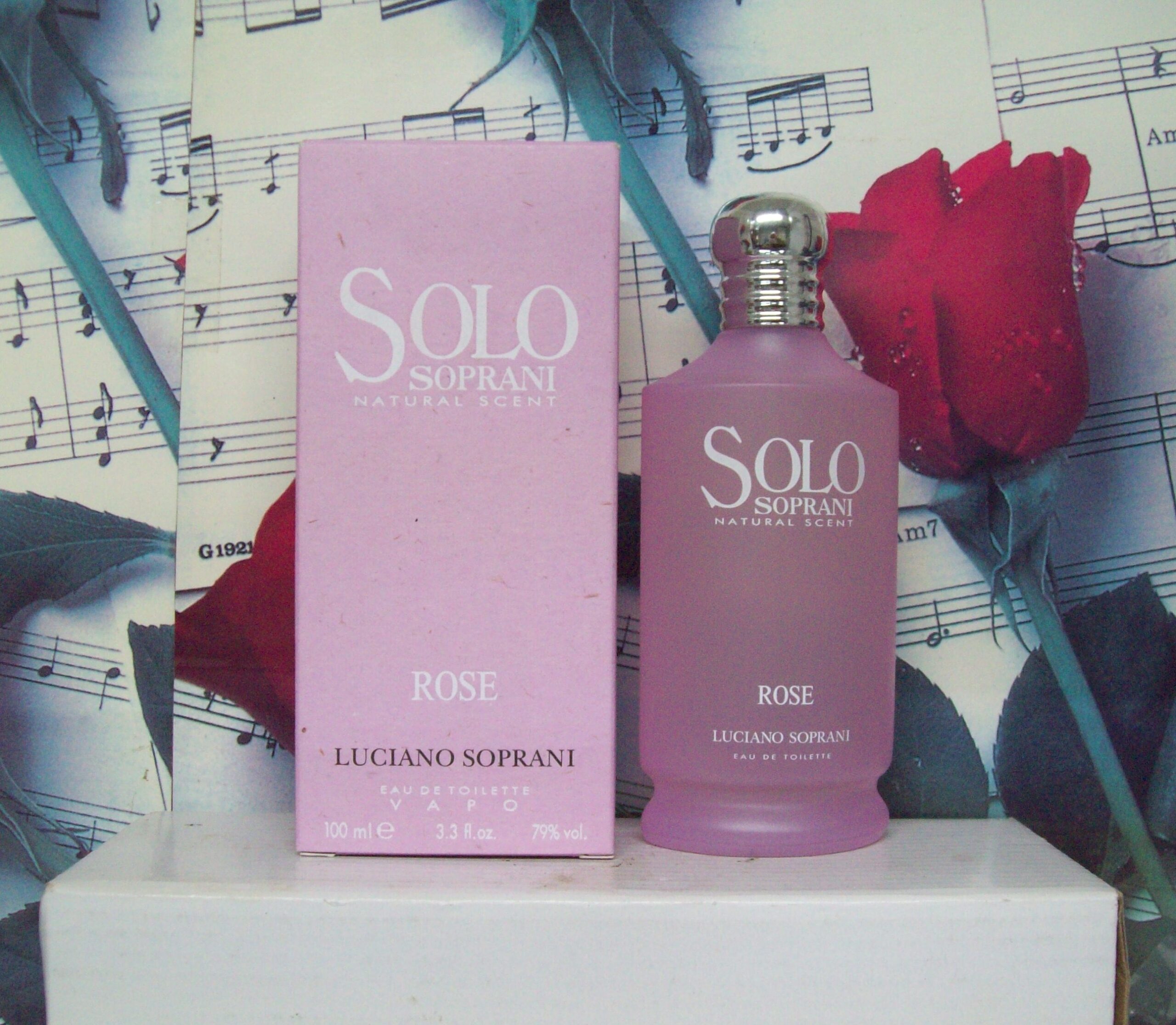 Solo Soprani Rose EDT Spray 3.3 OZ bottle