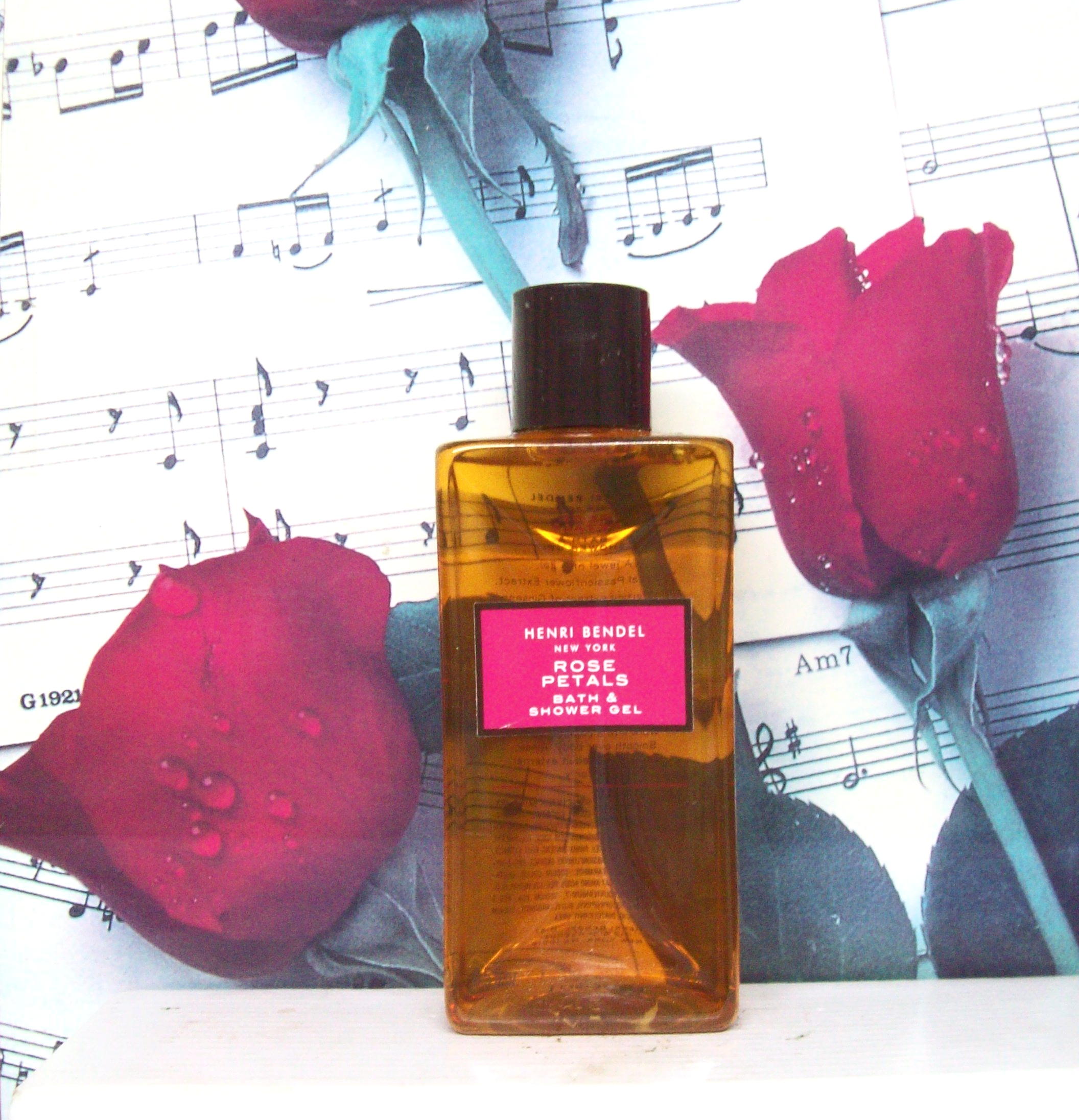Rose Petals Bath & Shower Gel 8.5 OZ bottle