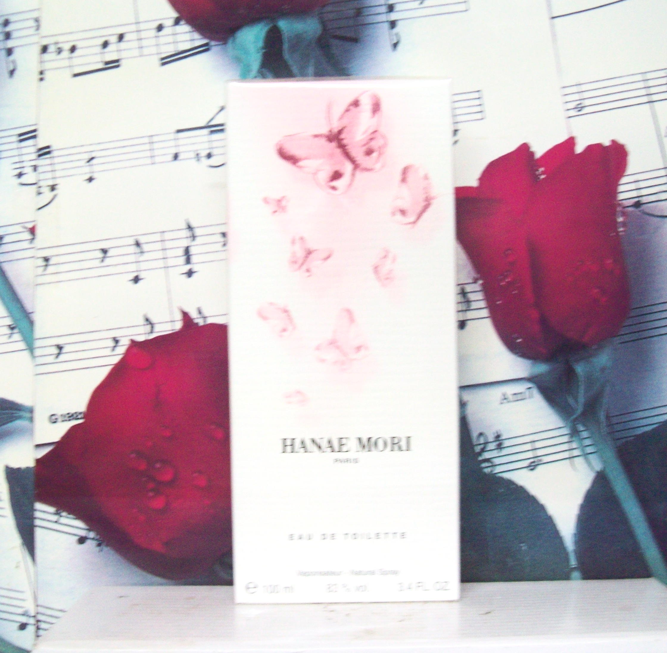 Hanae Mori 3.4 OZ EDT Spray bottle for women, sweet and floral fragrance