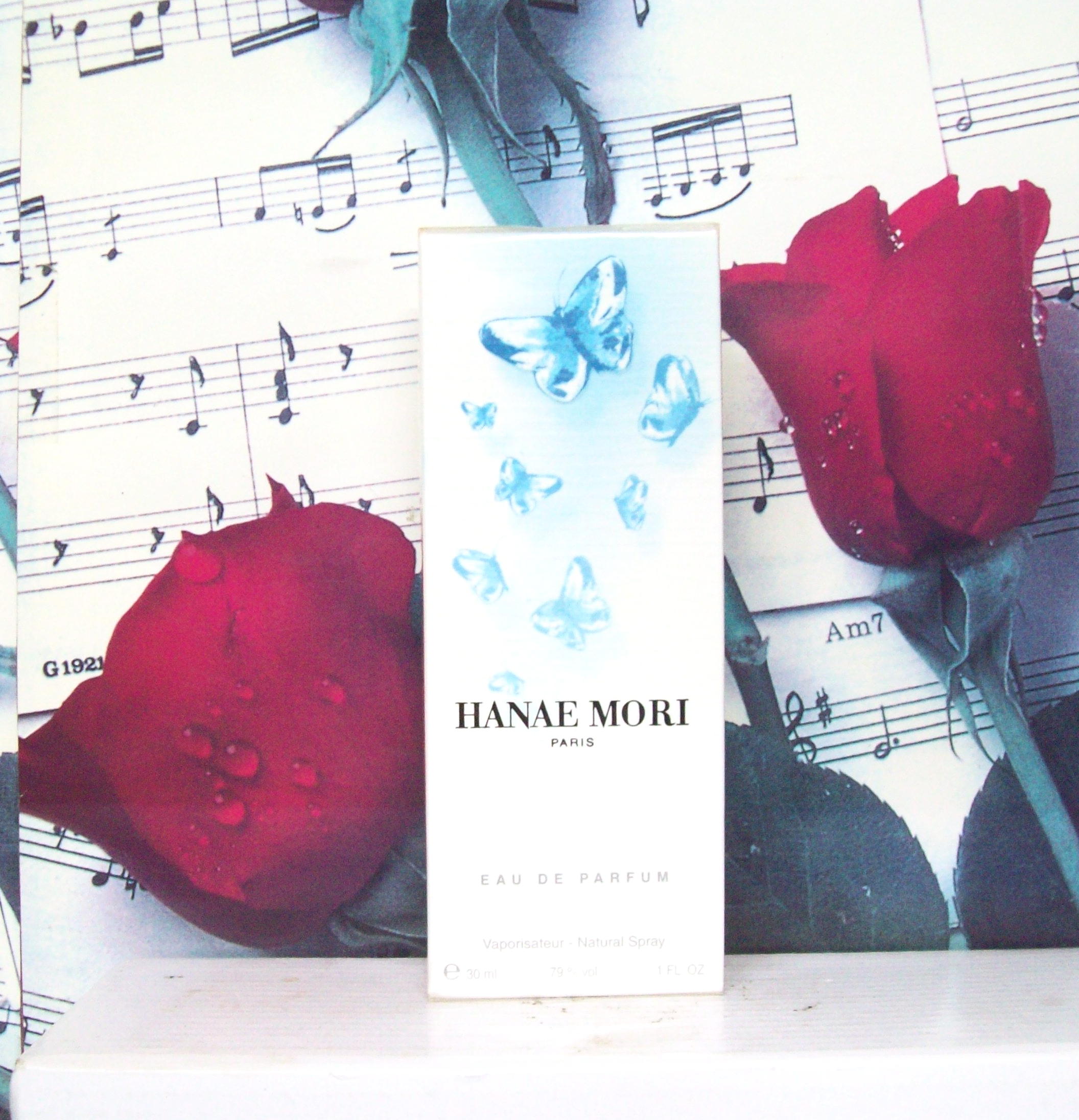 Hanae Mori EDP 1.0 OZ perfume bottle