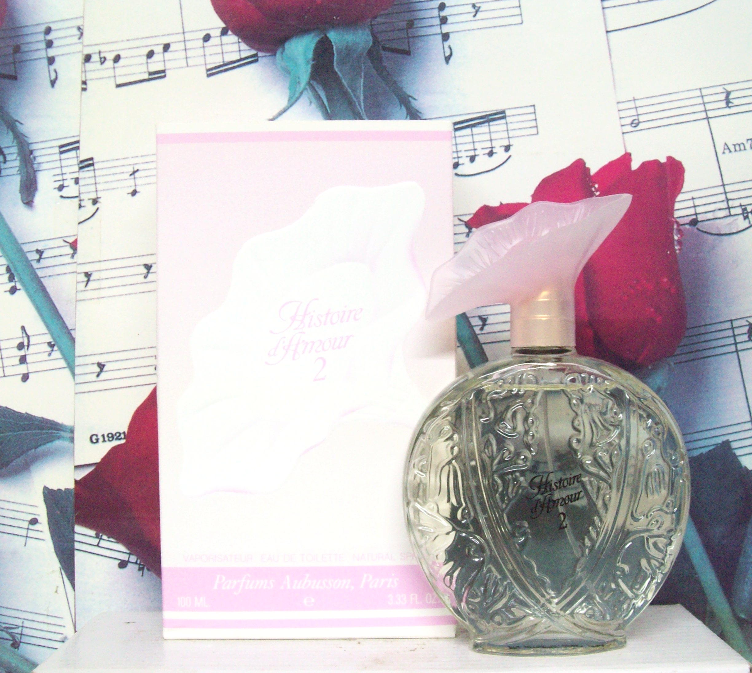 Histoire D'Amour EDT 3.33 OZ spray bottle for women, sweet and floral fragrance