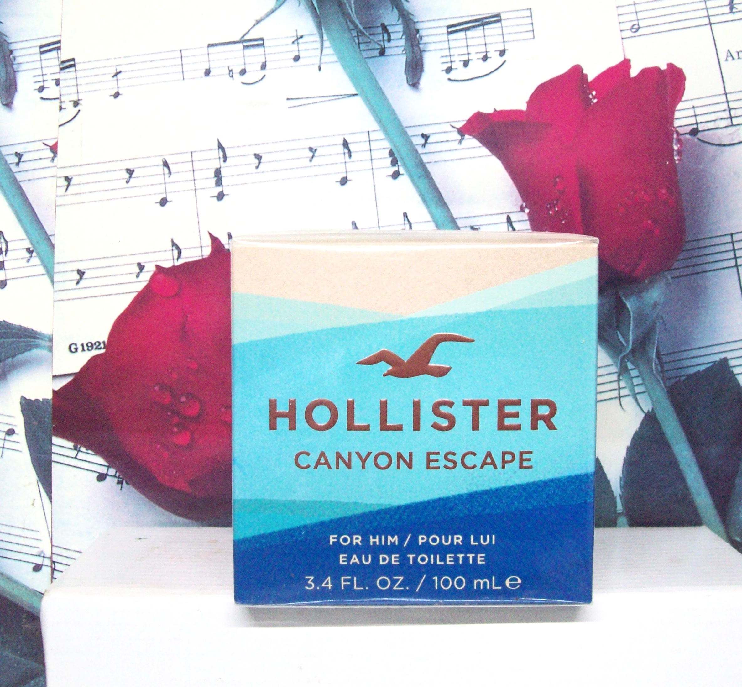 Canyon Escape For Him Hollister EDT 3.4 OZ bottle