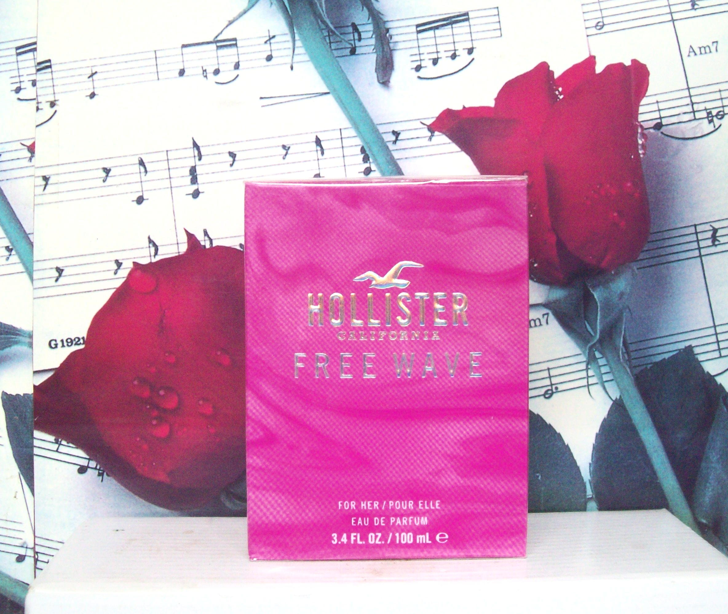 Free Wave For Her By Hollister EDP Spray 3.4 OZ bottle