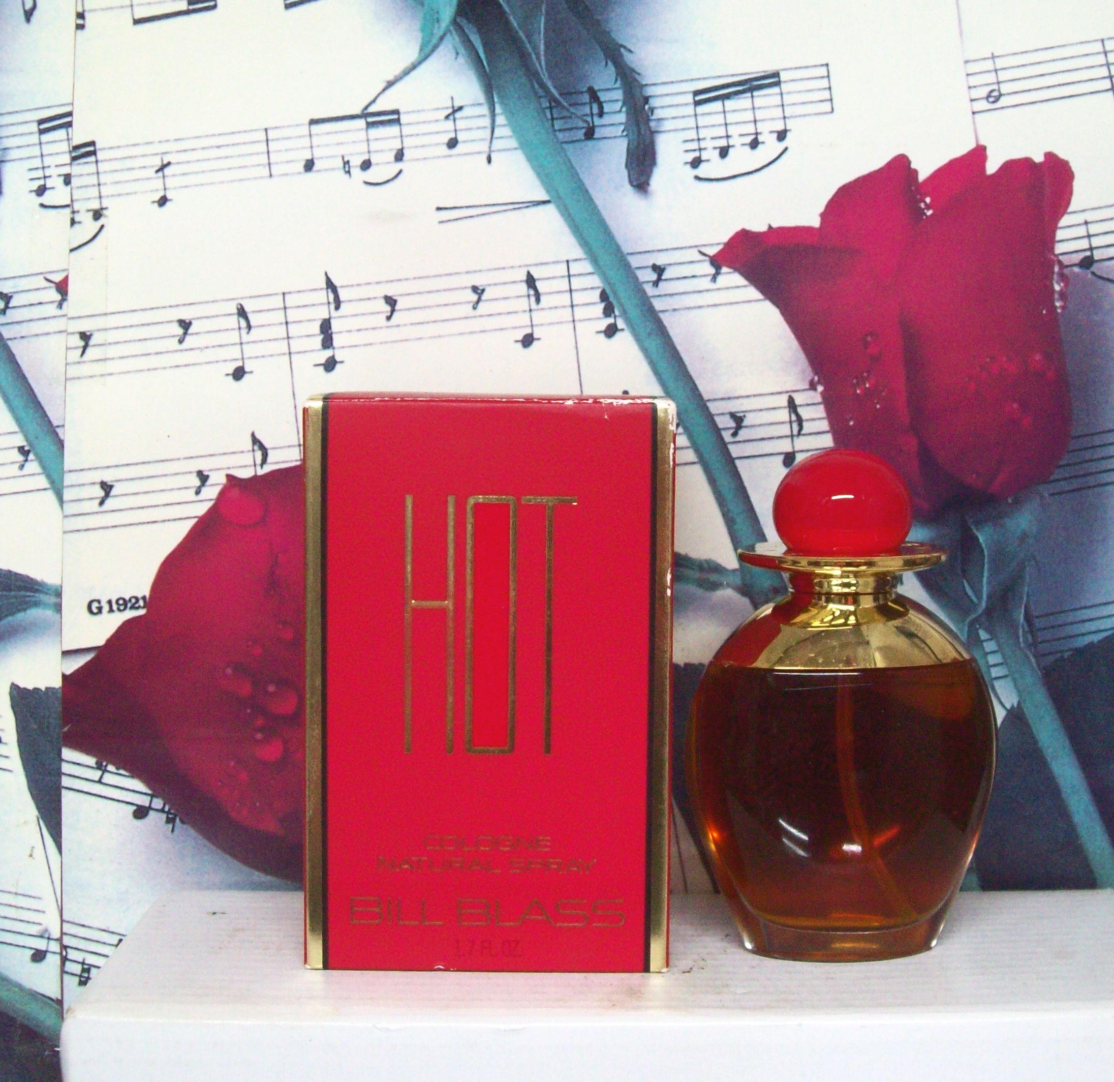 Bill Blass Hot Cologne 1.7 OZ. Vintage Bottle