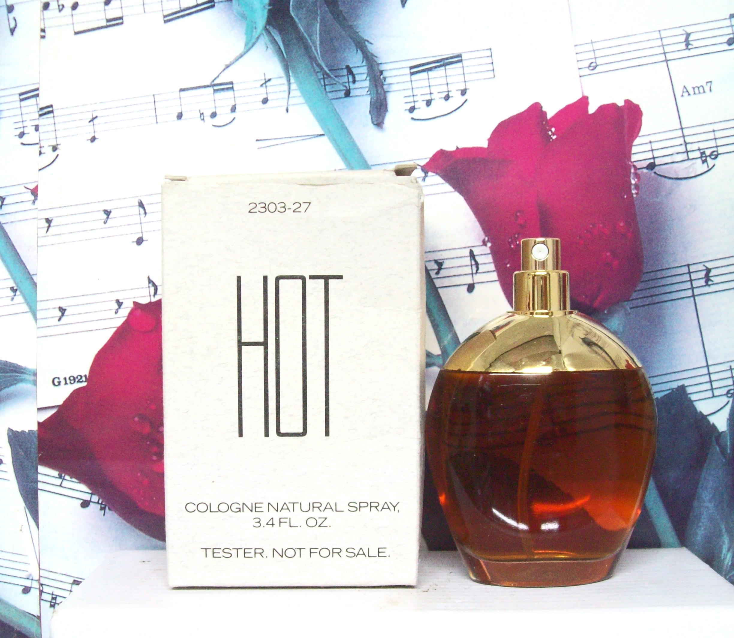 Bill Blass Hot Cologne 3.4 OZ. Vintage Bottle