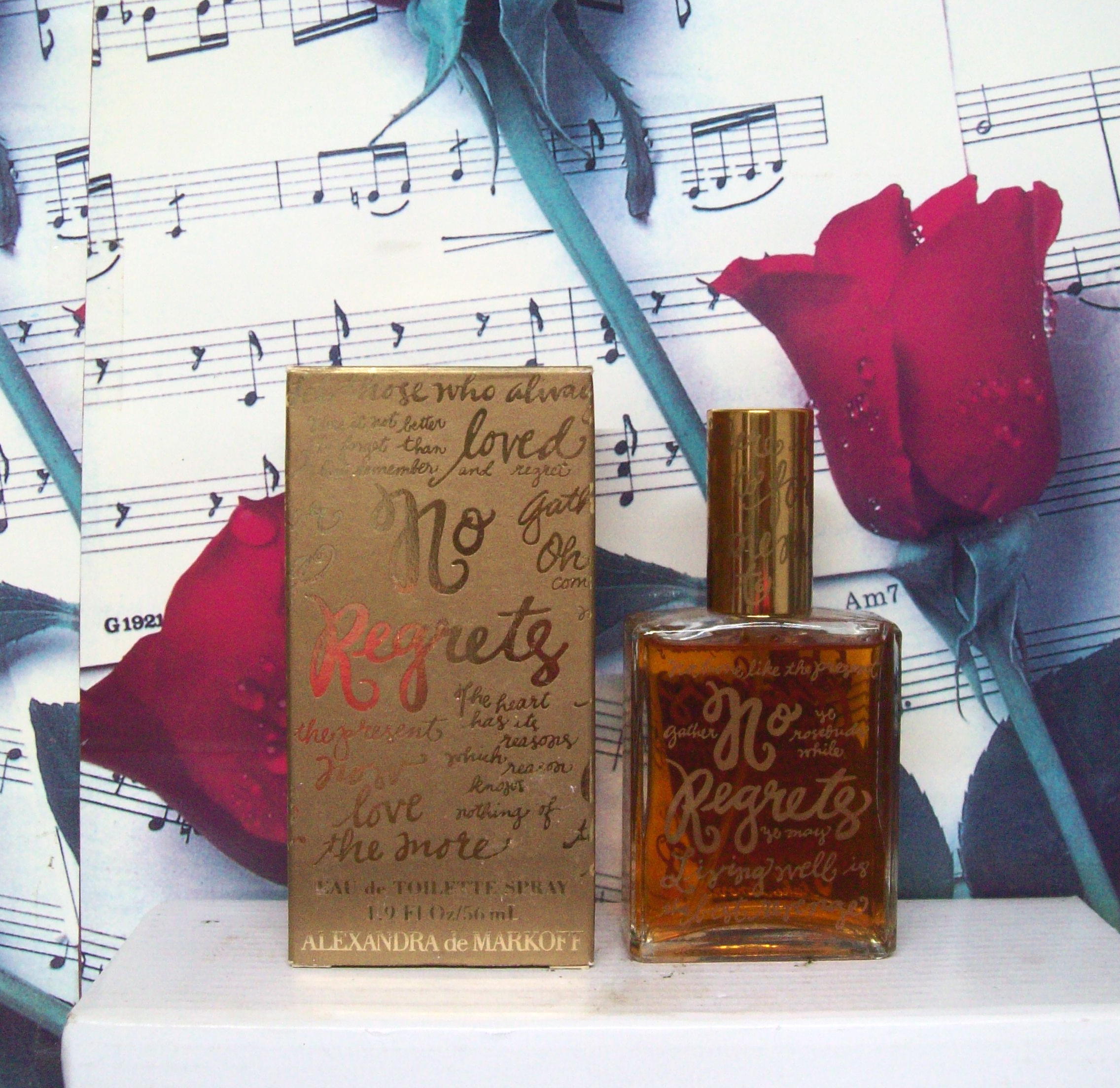 No Regrets Alexandra De Markoff 1.9 OZ EDT Spray Bottle