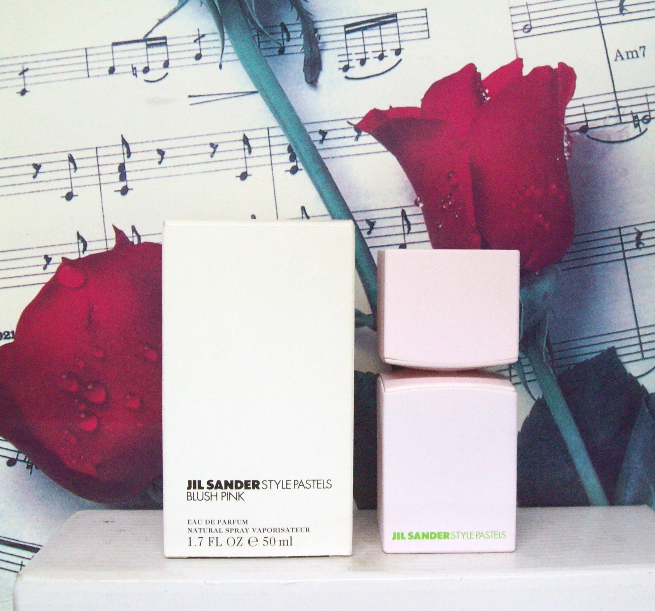 Style Pastels Blush Pink Jil Sander 1.7 OZ EDP Spray front view