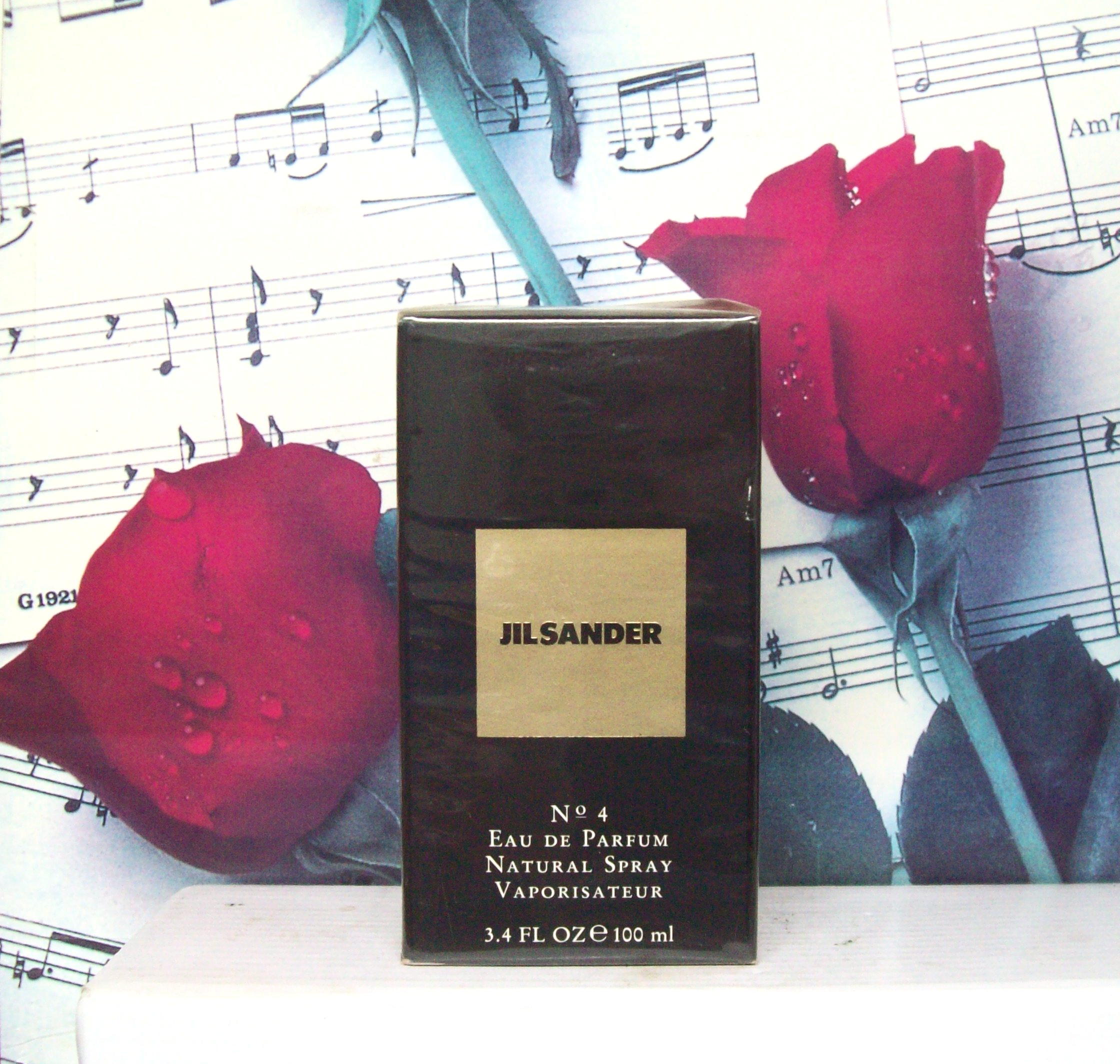 Jil Sander No. 4 Eau de Parfum 3.4 oz bottle