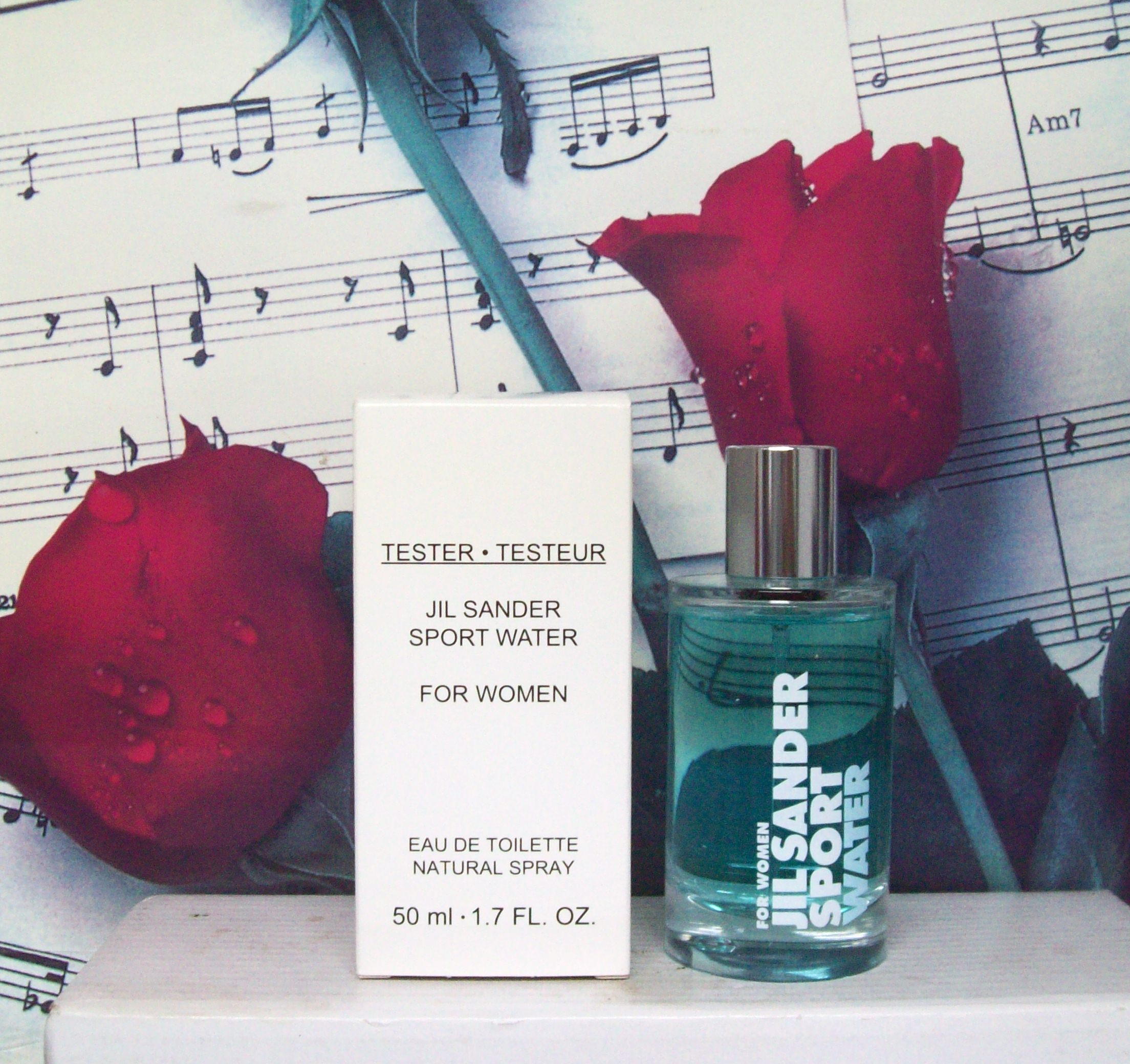 Jil Sander Sport Water For Women EDT 1.7 OZ bottle