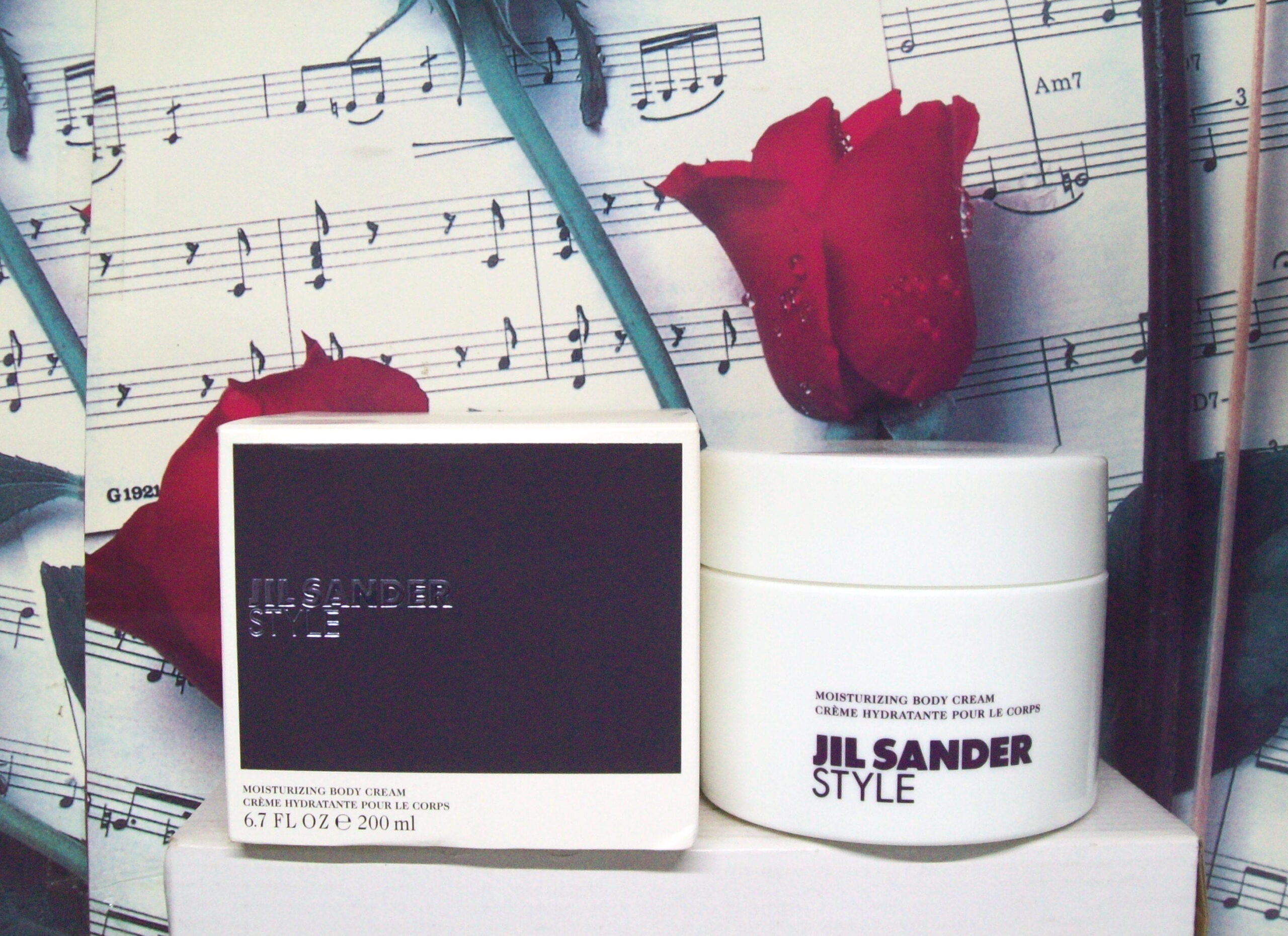 jil sander style moisturizing body cream 6.7 oz packaging