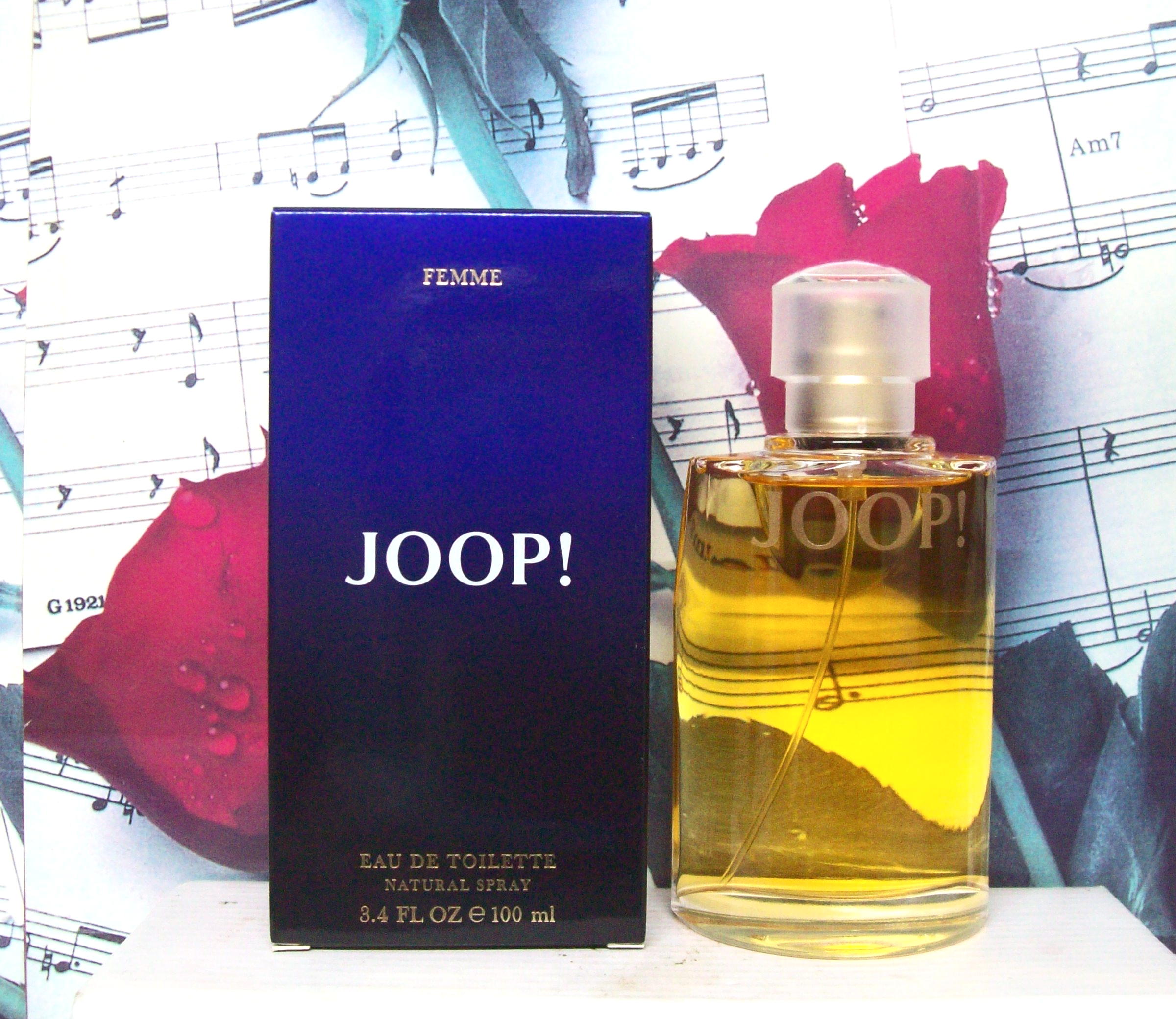 Joop Femme 3.4 oz EDT Vintage perfume bottle