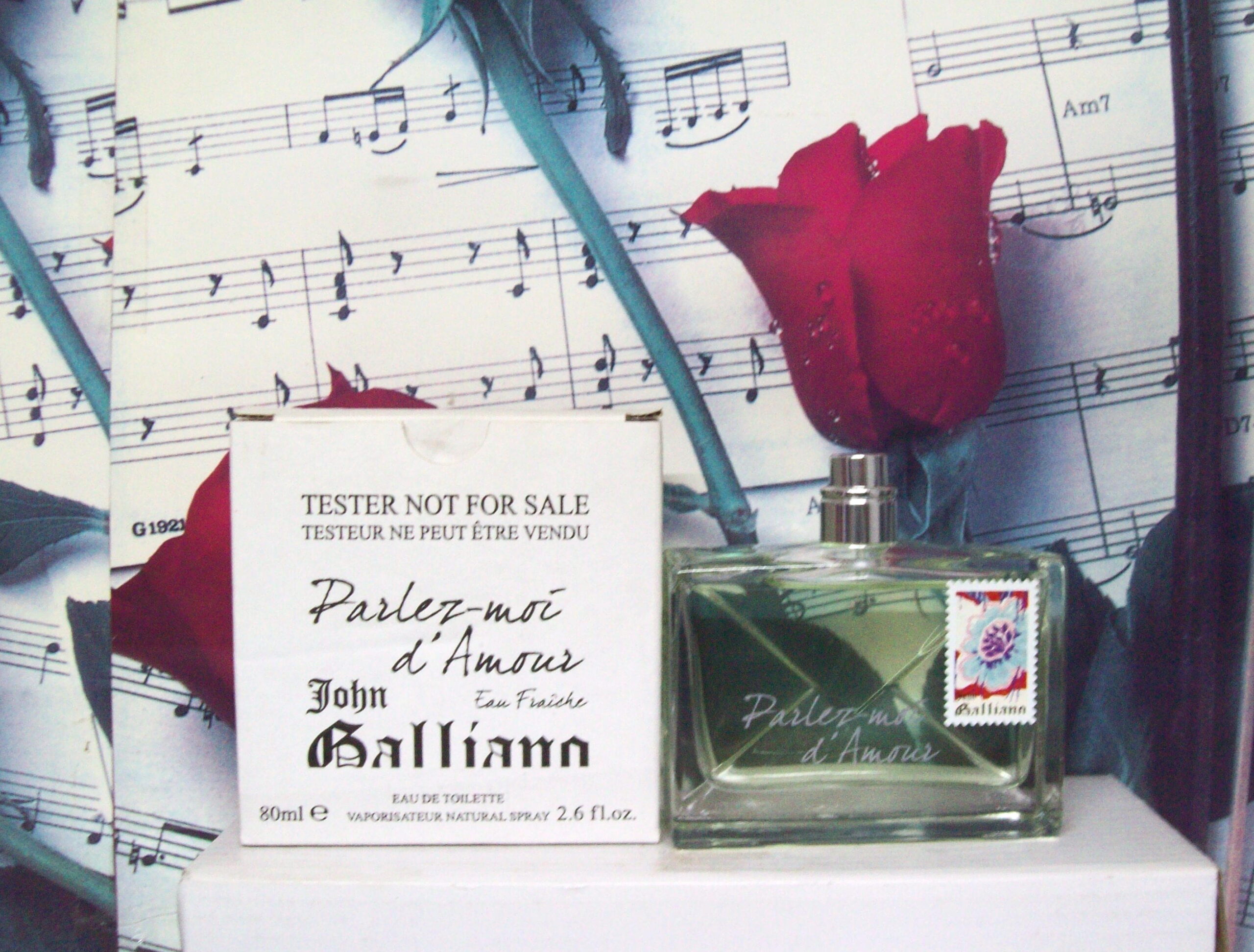 Parlez-Moi d’Amour Eau Fraiche John Galliano bottle