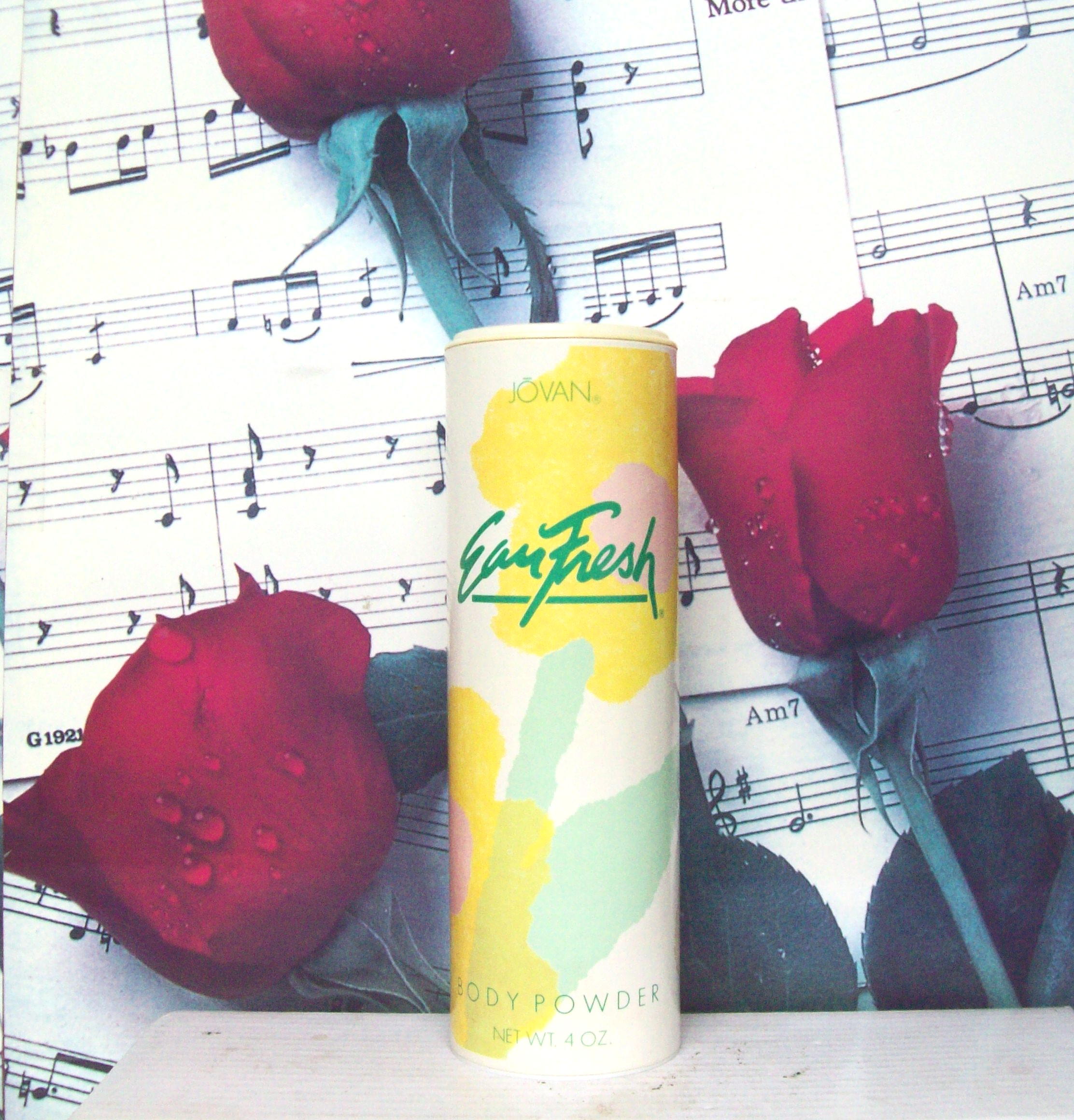 Eau Fresh By Jovan Body Powder 4.0 OZ container