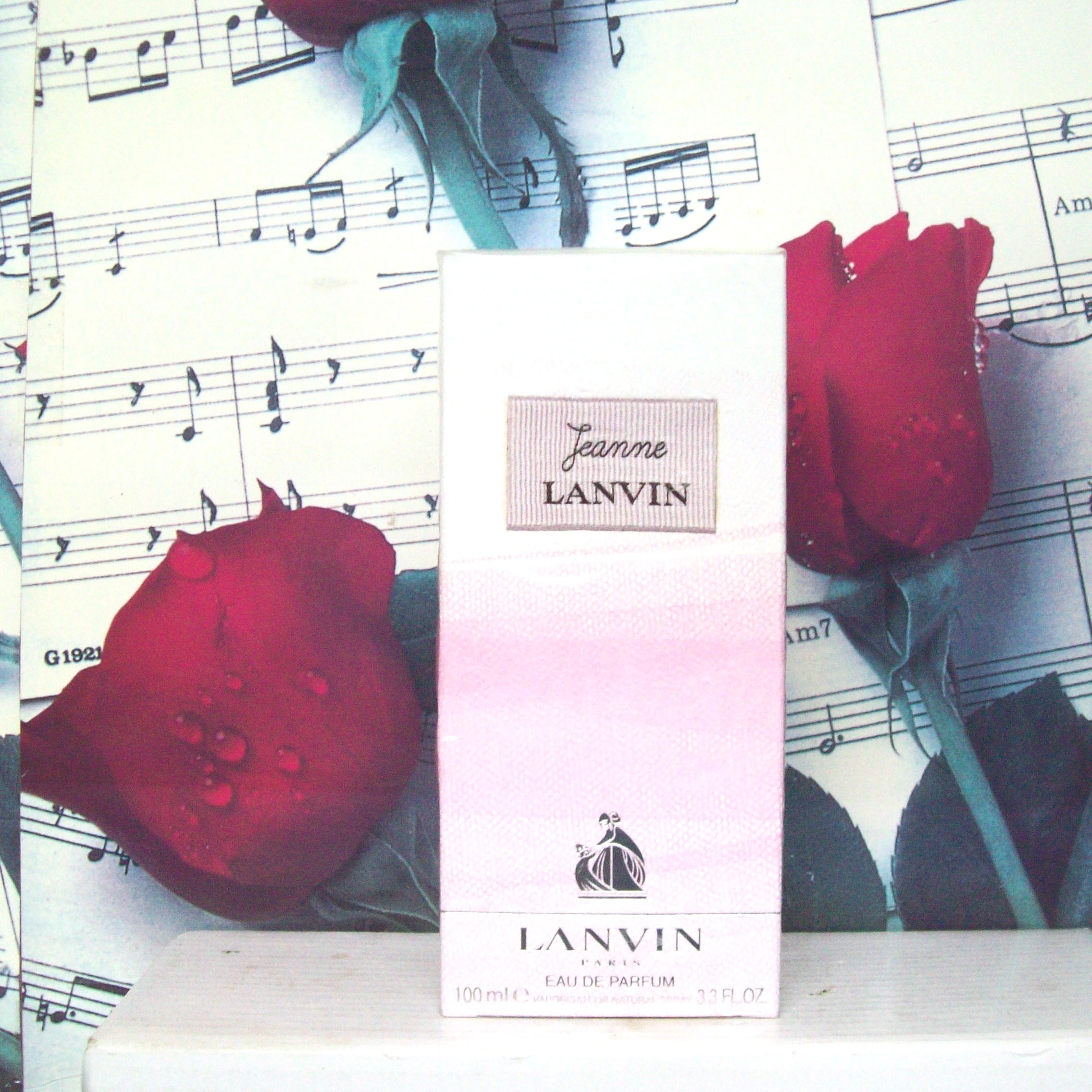 Jeanne Lanvin perfume 3.3 OZ EDP bottle