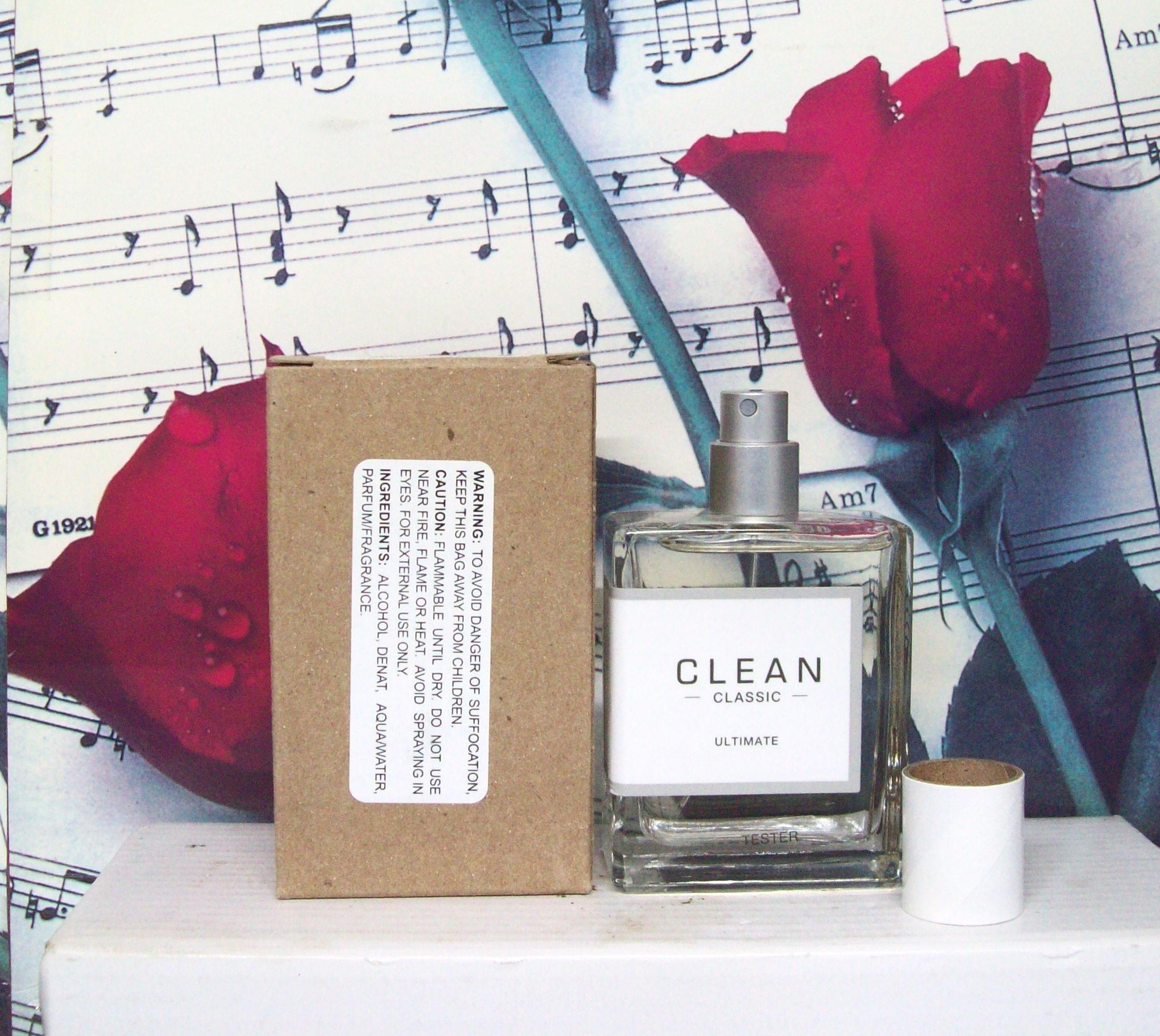 Clean Ultimate perfume spray for everyone, fresh and floral fragrance