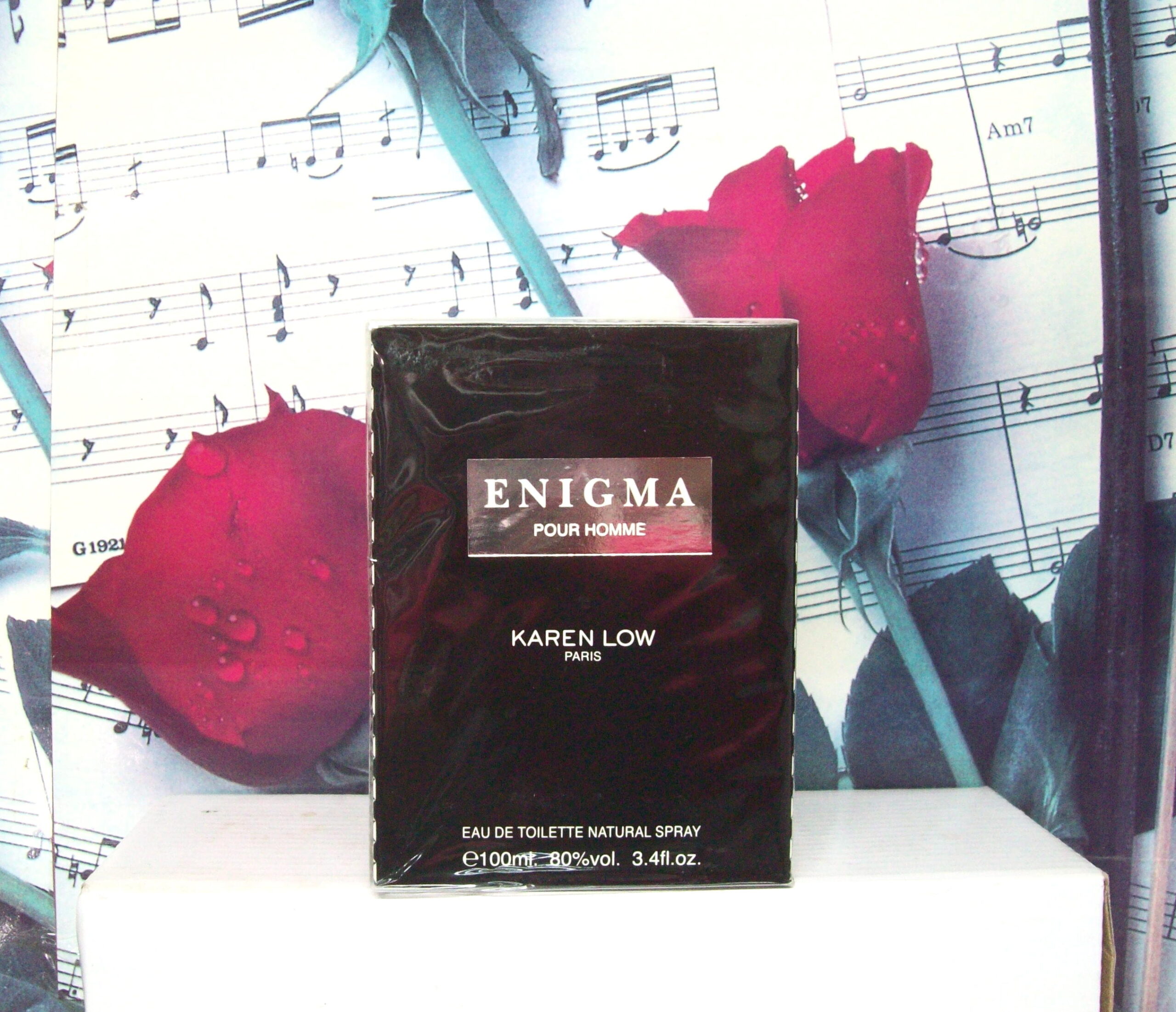 enigma pour homme edt bottle front