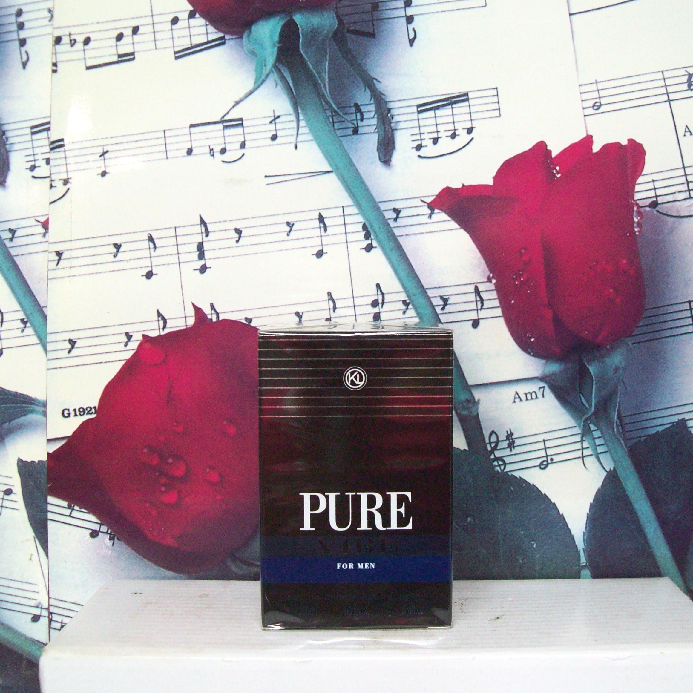 Pure Vibe Pour Homme By Karen Low EDT Spray 3.4 oz bottle