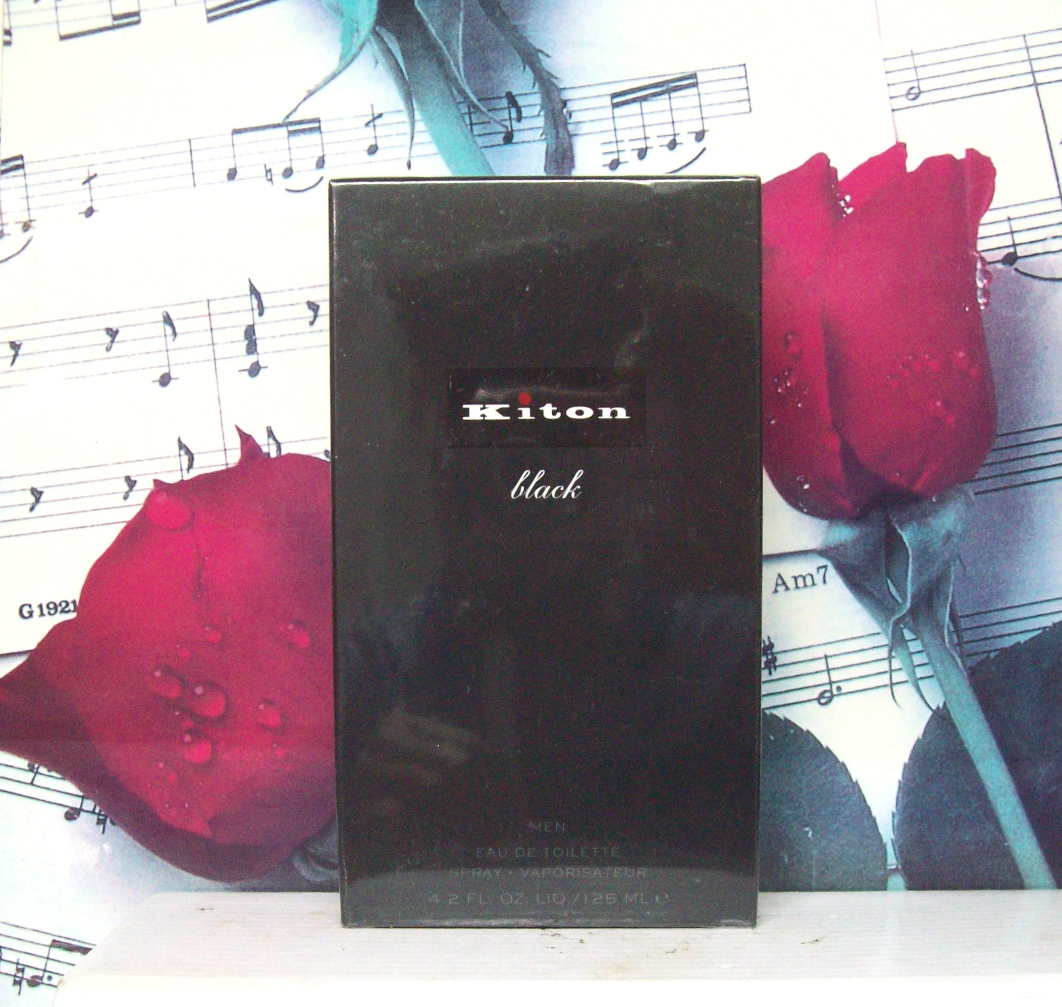 Kiton Black men’s Eau de Toilette bottle 4.2 oz