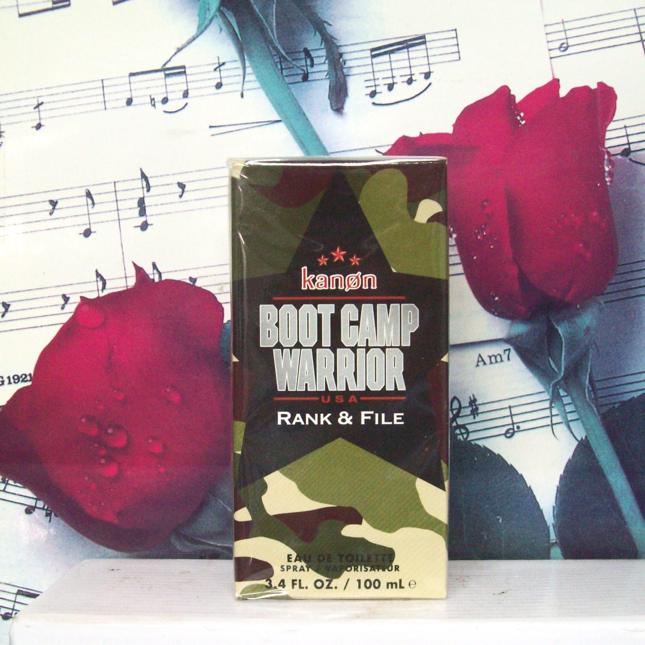 Kanon Boot Camp Warrior Rank & File For Men By Kanon 3.4 OZ. EDT Spray bottle