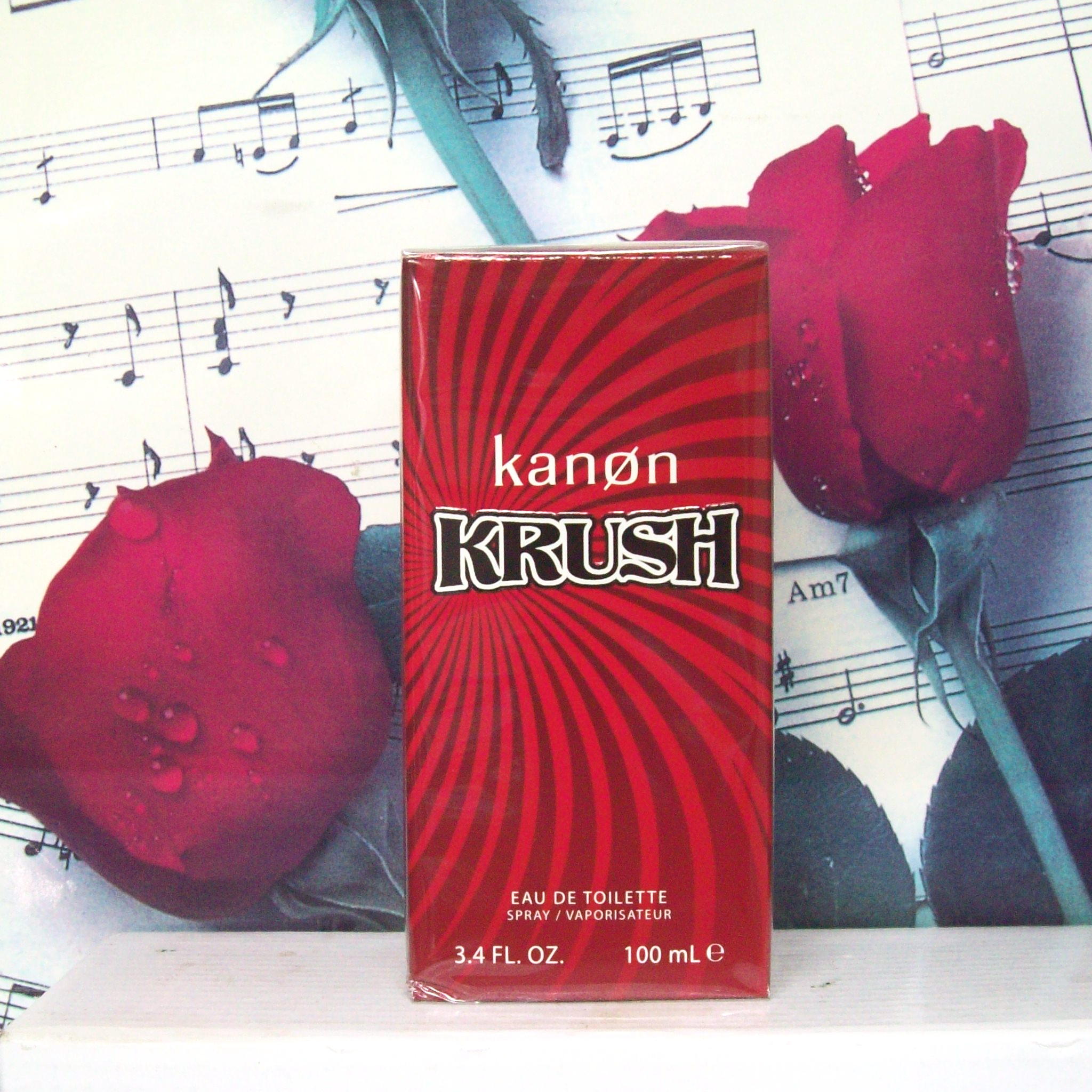 Kanon Krush For Men By Kanon 3.4 OZ. EDT Spray bottle