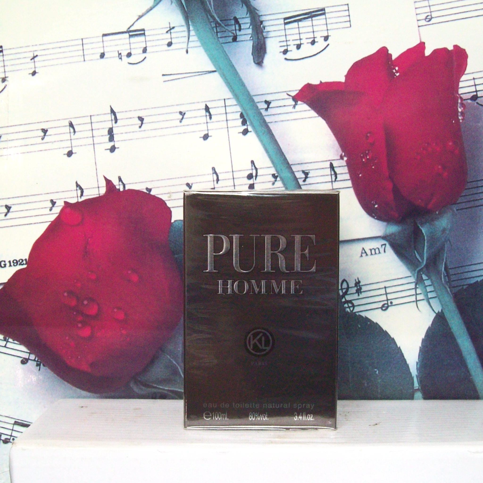 Pure Homme By Karen Low 3.4 OZ. EDT Spray bottle