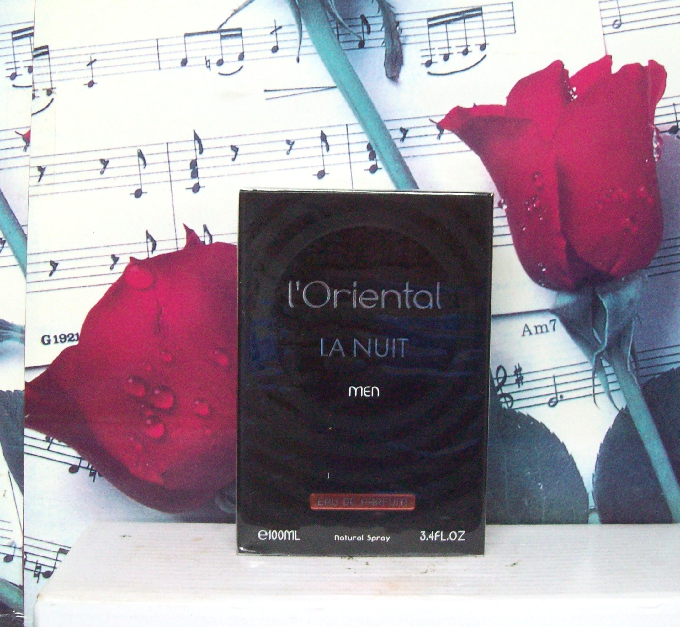 L'Oriental La Nuit Men EDP bottle front view