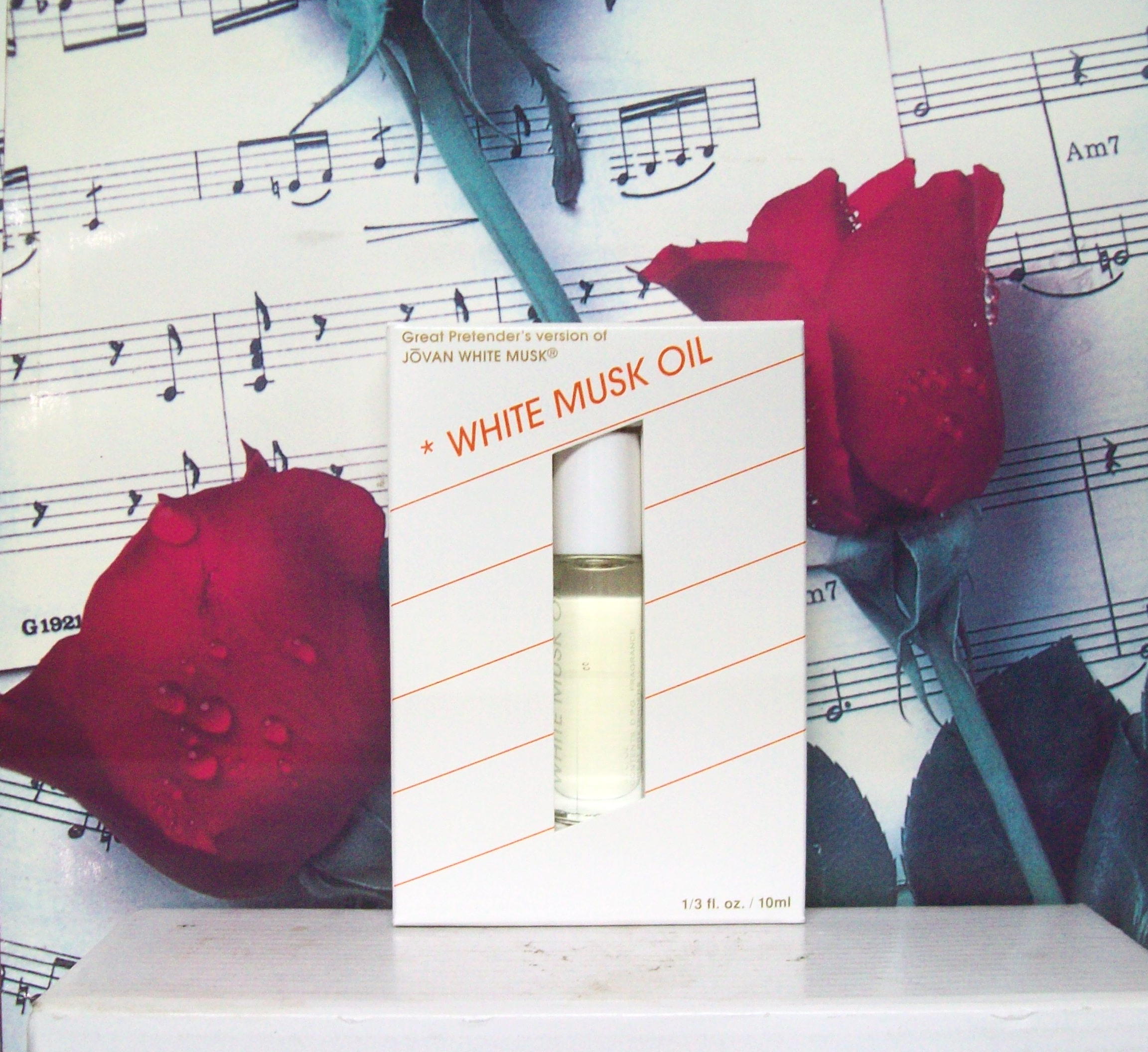 Jovan White Musk Fragrance Oil by Great Pretender 1/3 OZ bottle