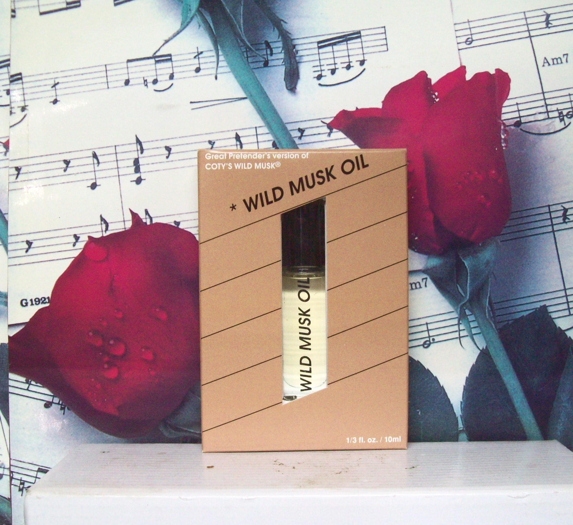 Great Pretender's Coty Wild Musk 1/3 OZ. bottle front view