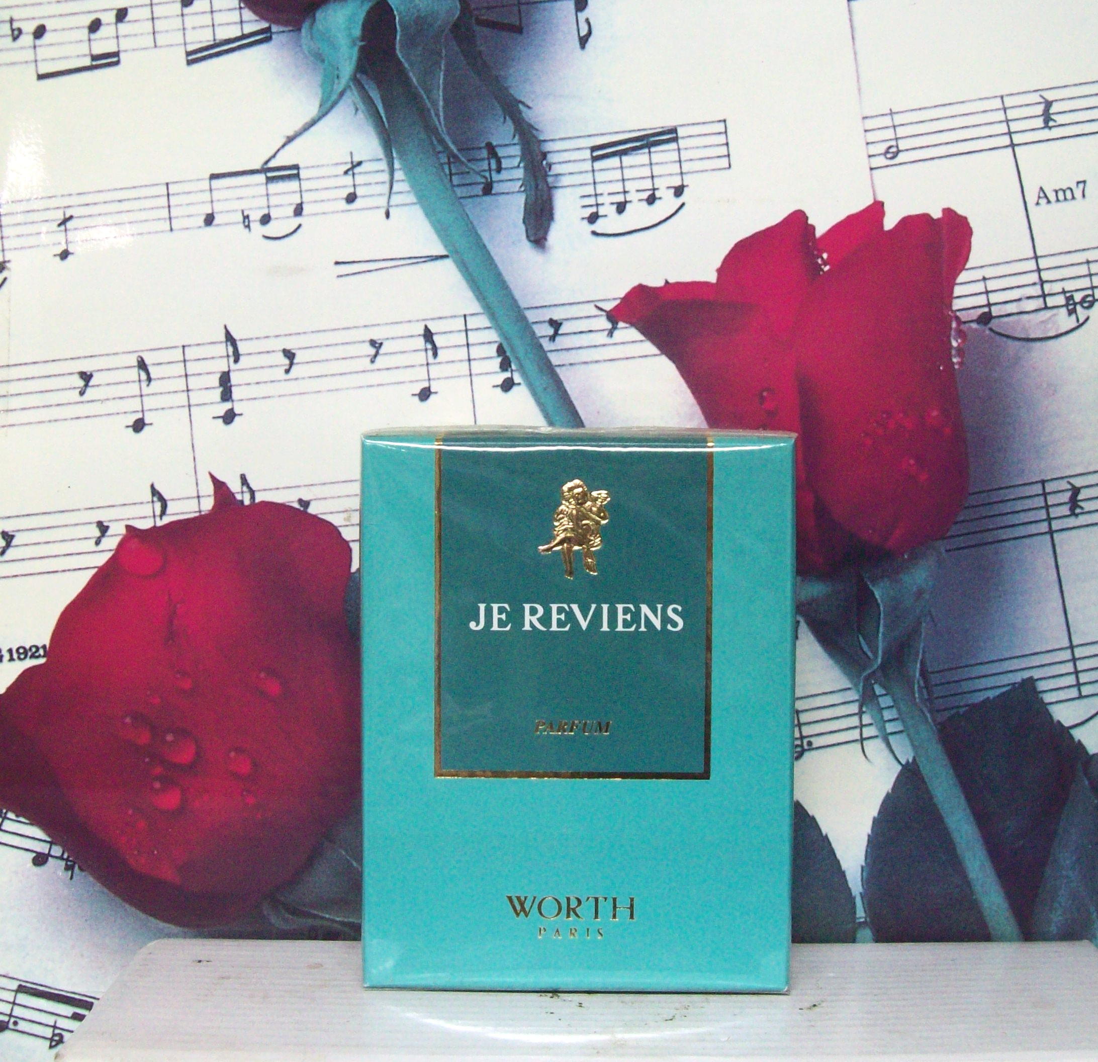 Je Reviens Parfum by Worth 0.5 OZ in box
