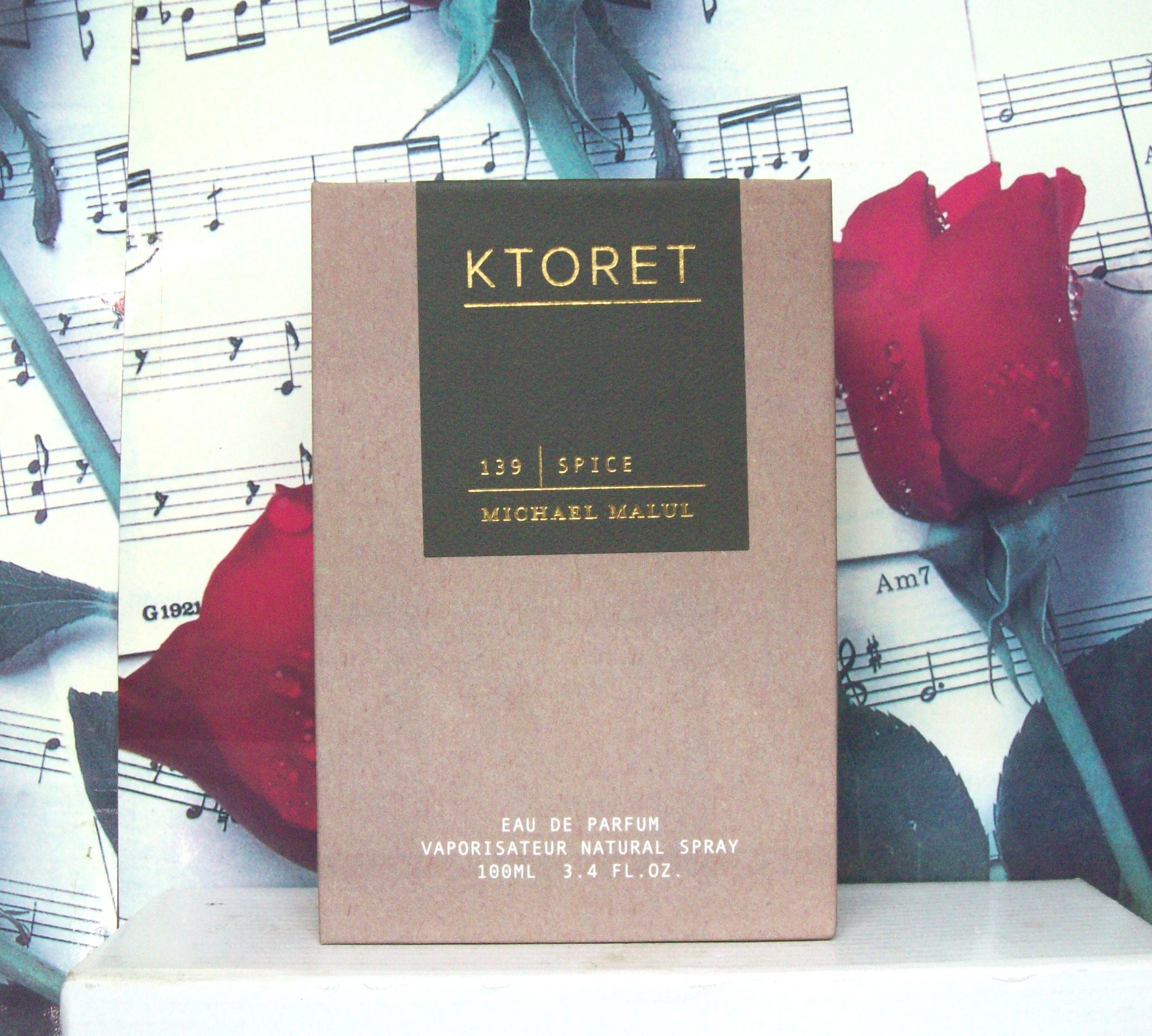 Ktoret 139 Spice Michael Malul 3.4 OZ EDP Spray bottle