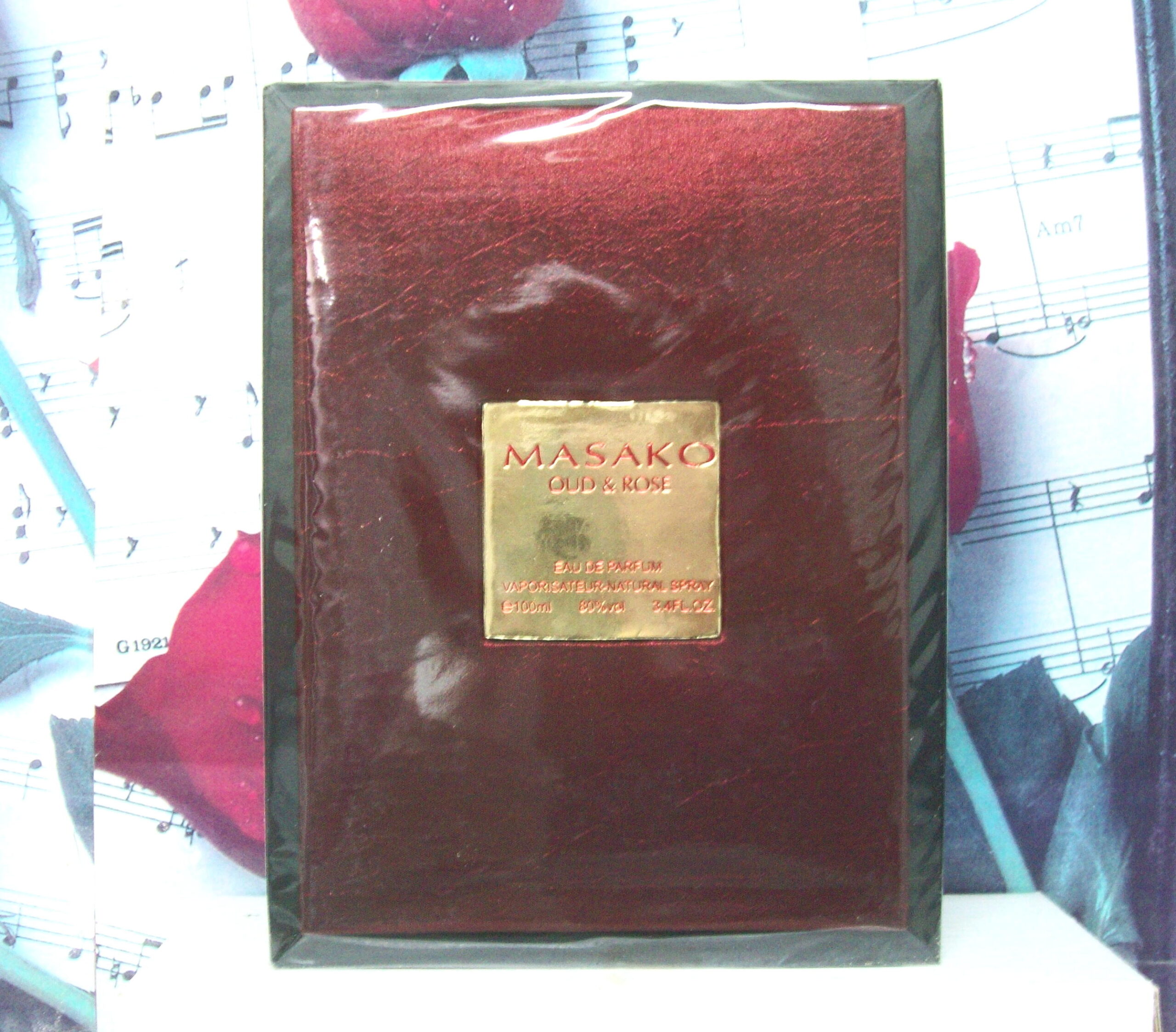 Masako Oud & Rose perfume bottle