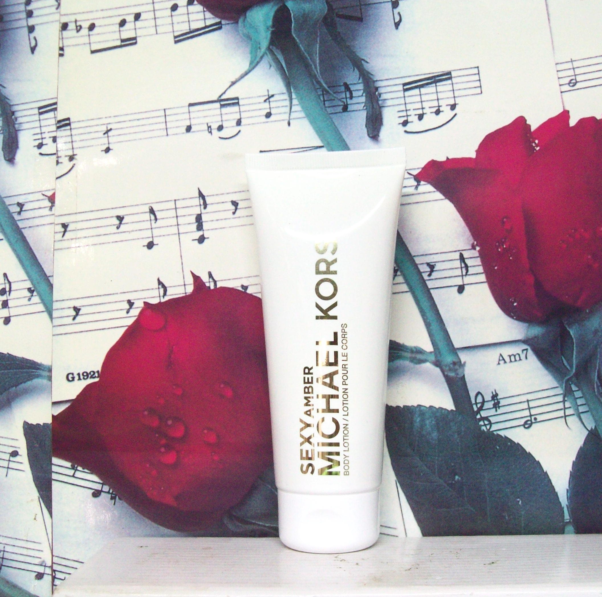 SEXY Amber Body Lotion by Michael 3.4 oz front view