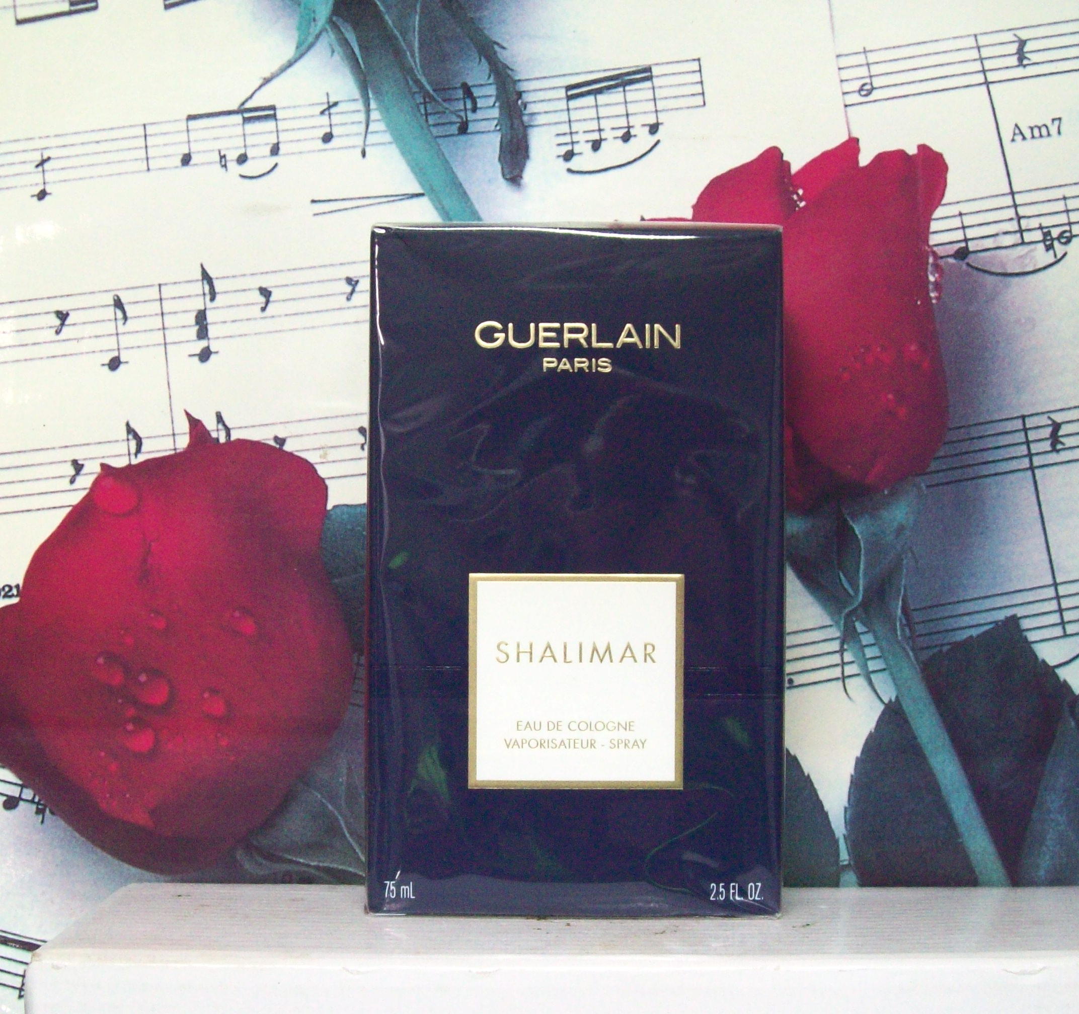 Shalimar Guerlain Eau de Cologne 2.5 oz bottle front view