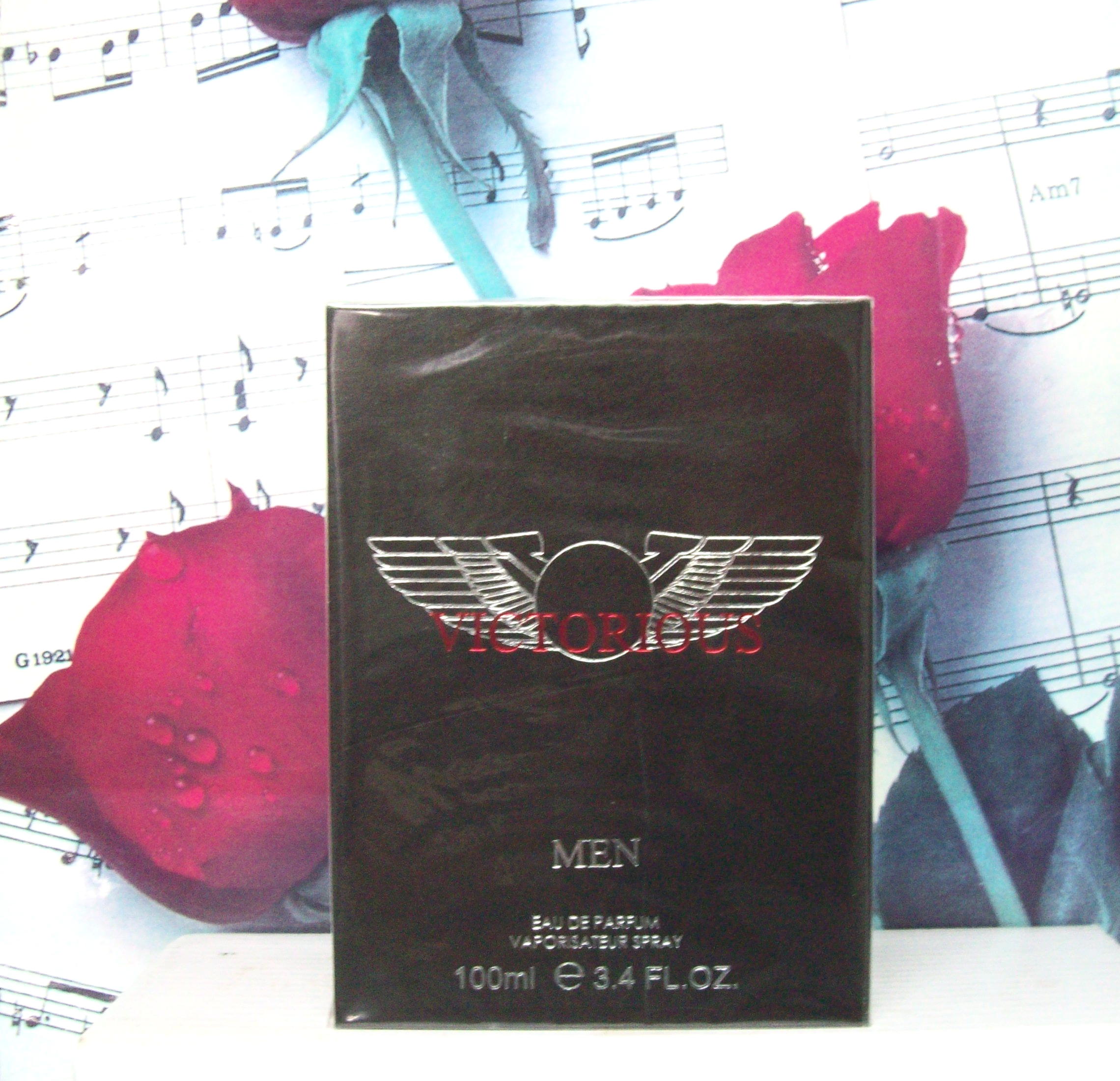 Victorious Men By MG Fragrance 3.4 OZ EDP Spray bottle